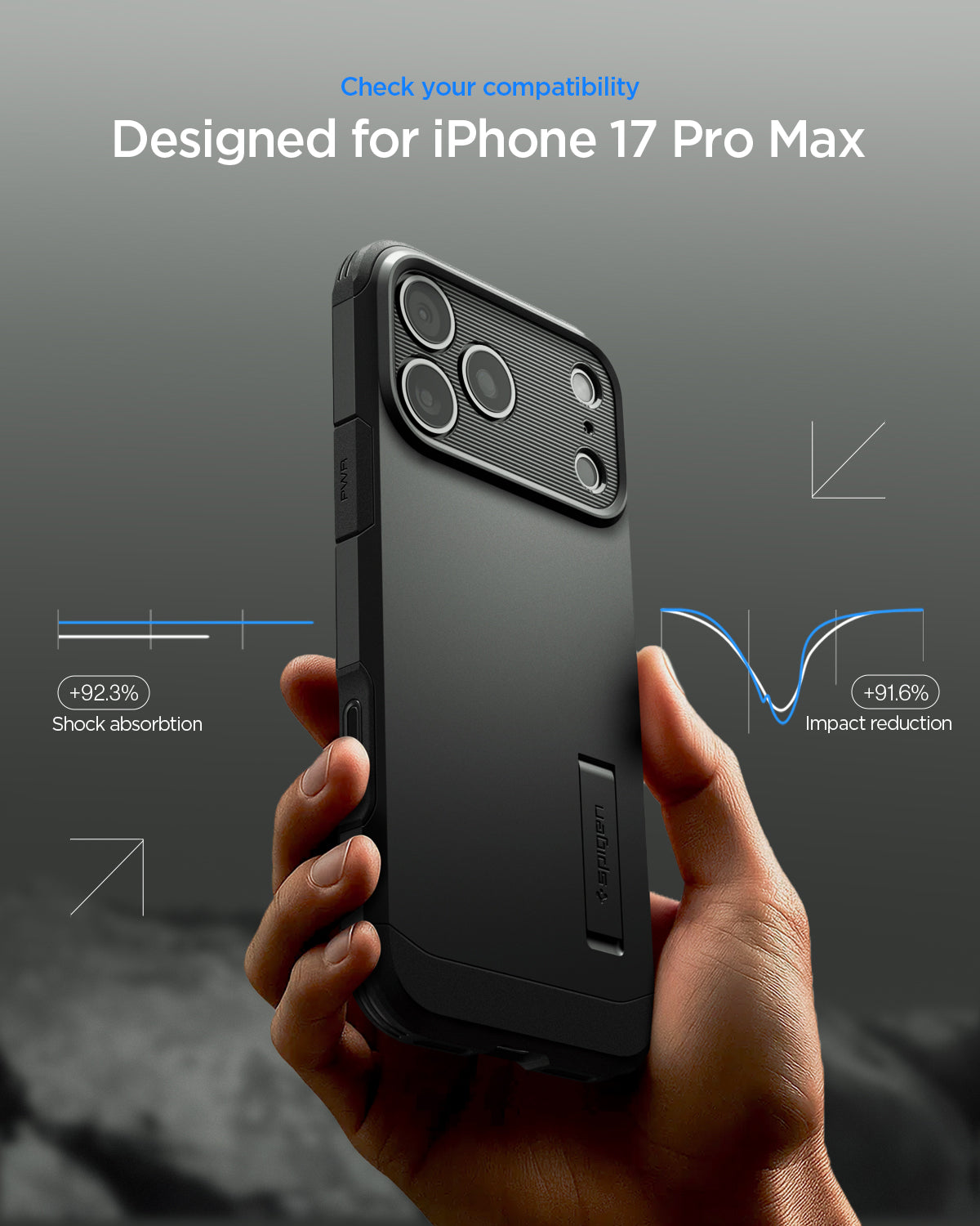 Spigen Tough Armor T (MagFit) Case for iPhone 17 Pro & Pro Max