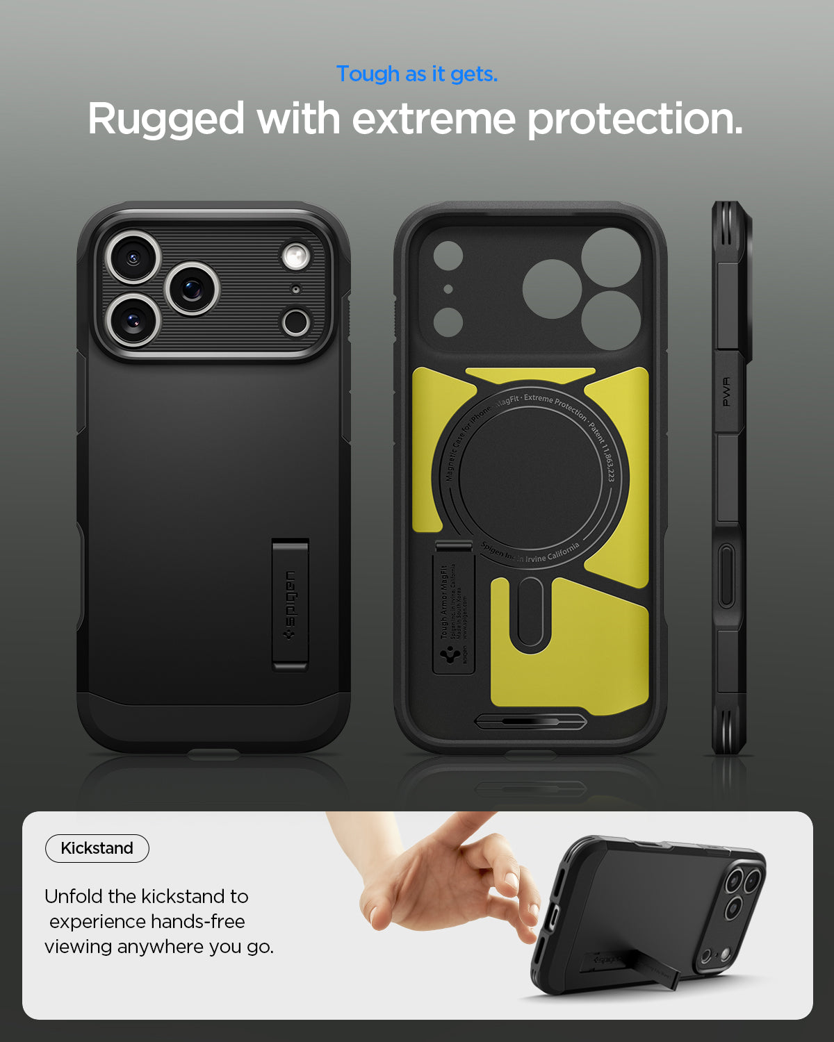Spigen Tough Armor T (MagFit) Case for iPhone 17 Pro & Pro Max