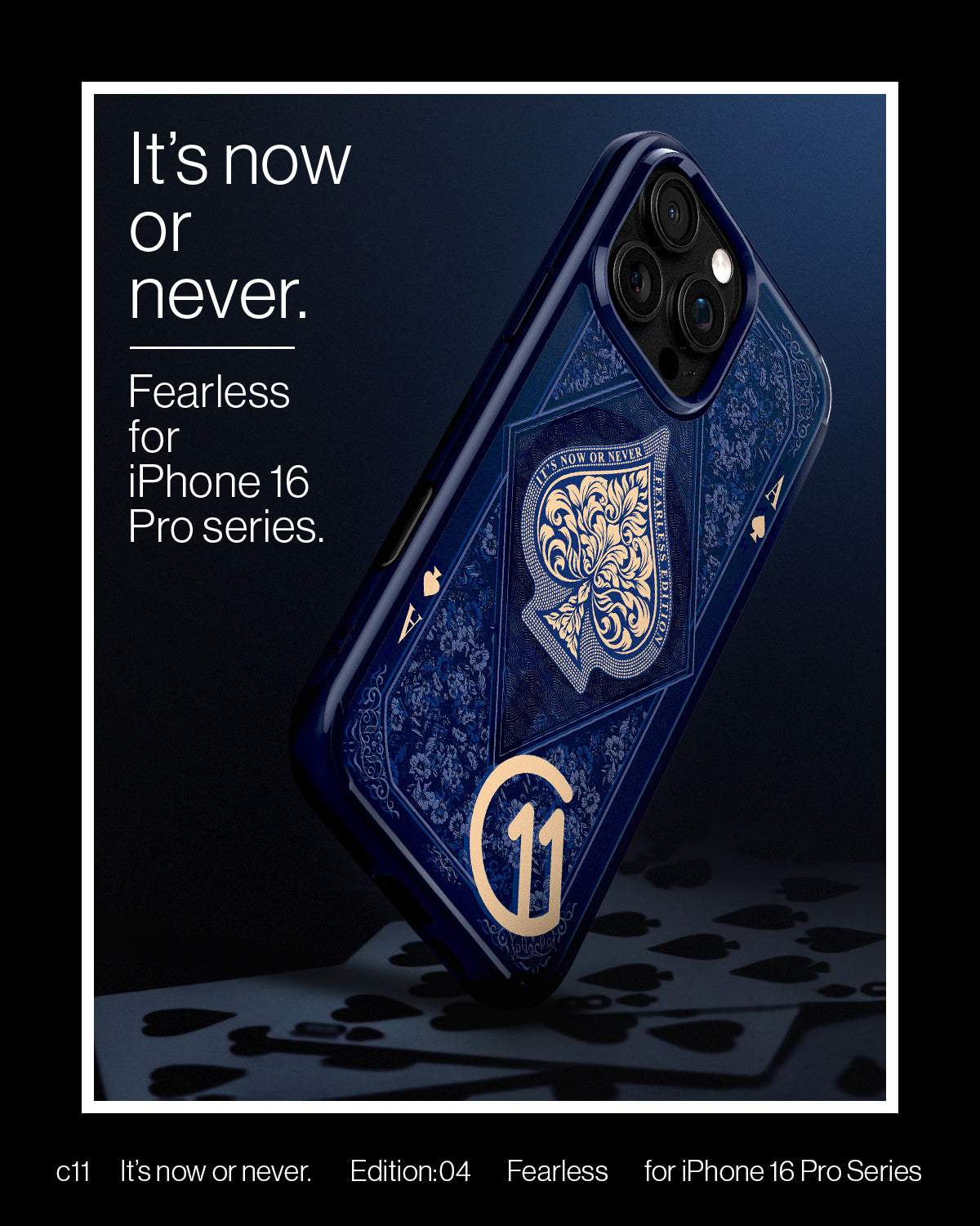 Spigen حافظة c11 Series Fearless Edition (MagFit) لهاتف iPhone 16 Pro Max