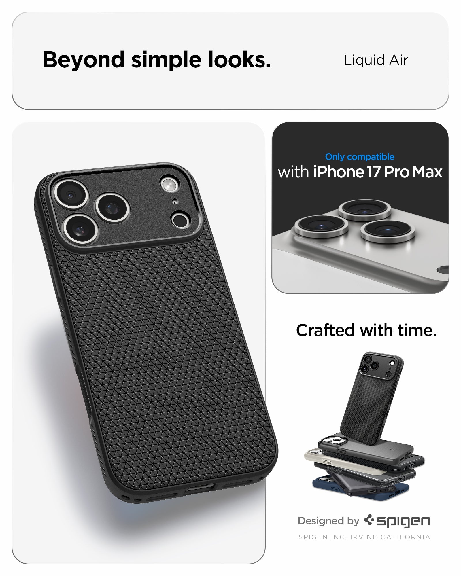 Spigen Liquid Air Case for iPhone 17 Pro Max