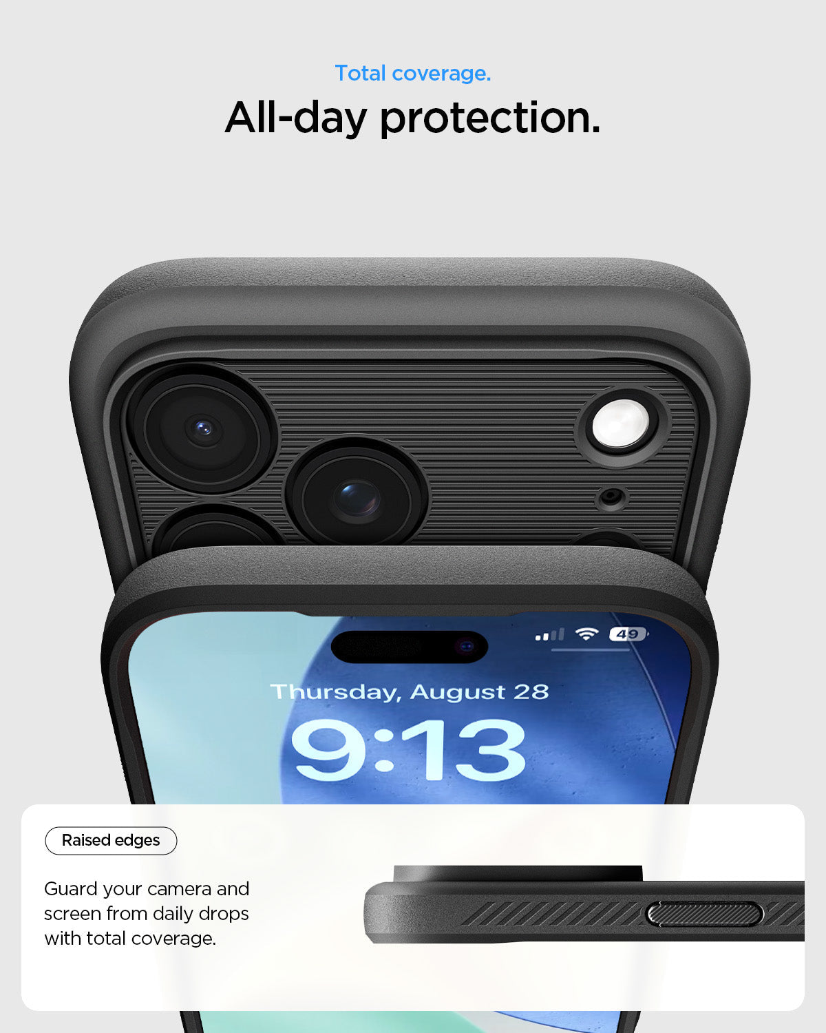Spigen Rugged Armor (MagFit) Case for iPhone 18 Pro Max & iPhone 17 Pro Max