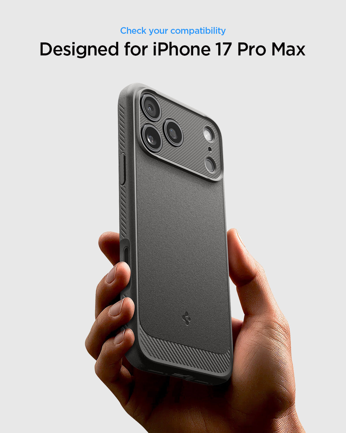 Spigen Rugged Armor (MagFit) Case for iPhone 18 Pro Max & iPhone 17 Pro Max
