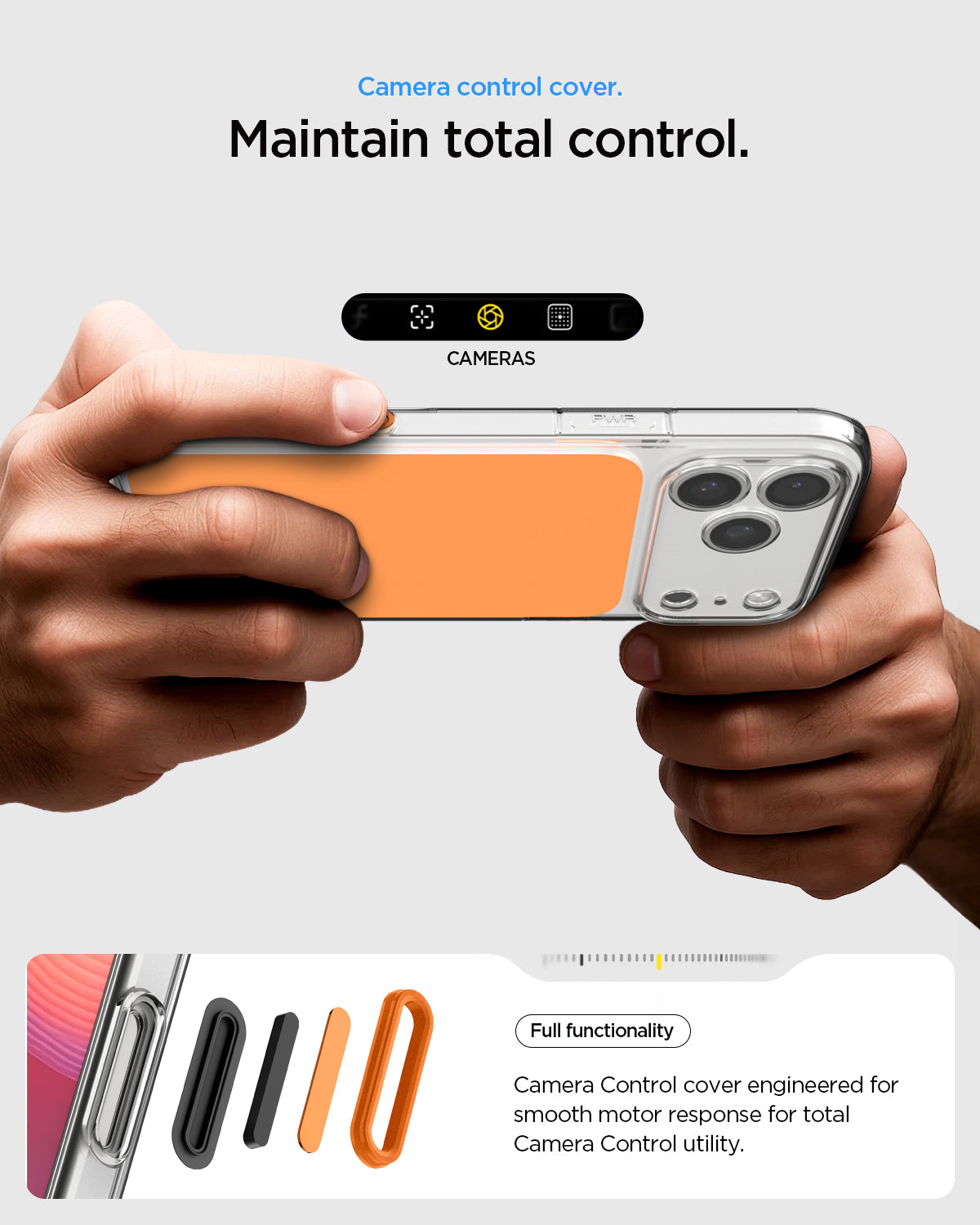 Spigen Ultra Hybrid T MagFit Case for iPhone 17 Pro Max / iPhone 17 Pro