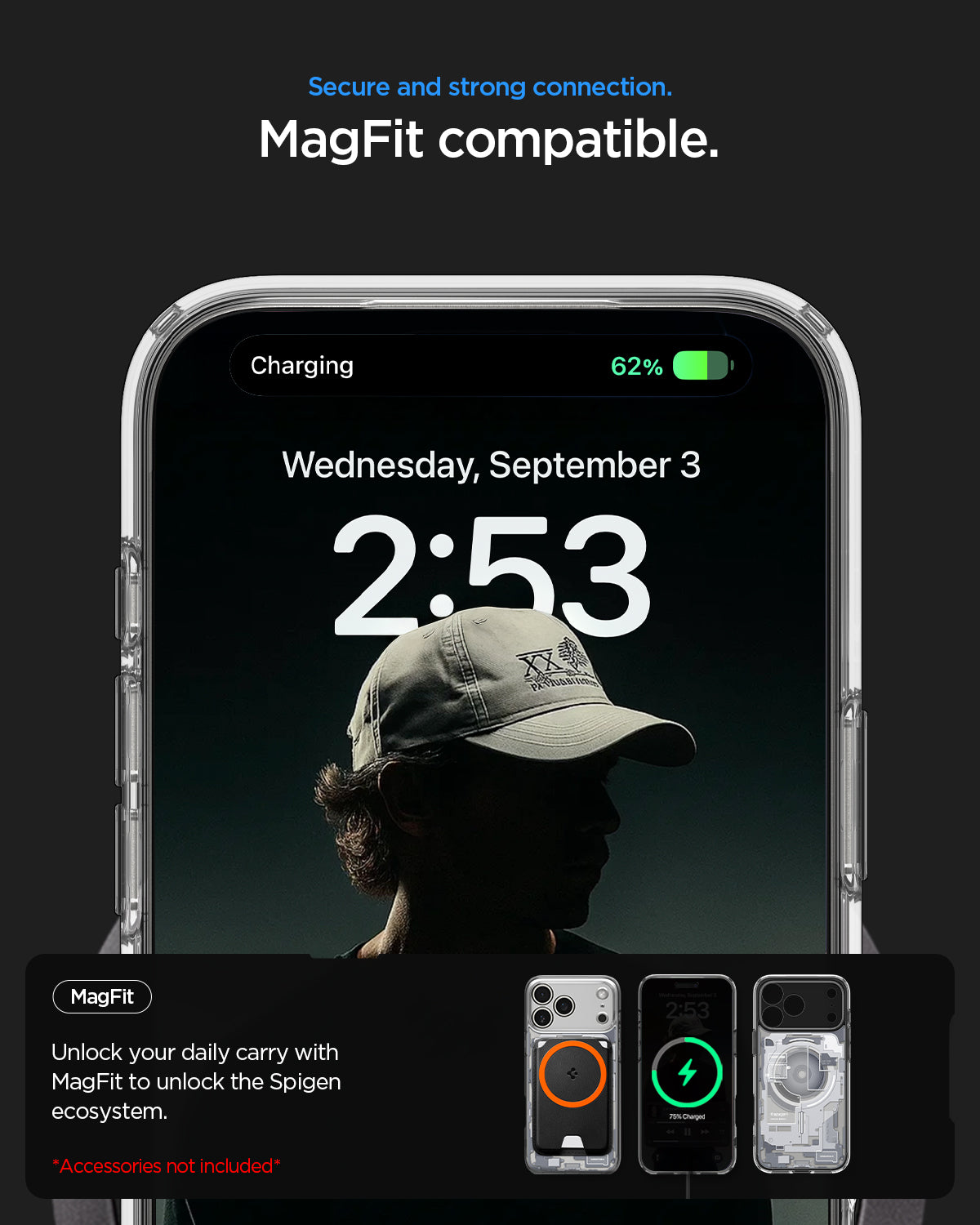 Spigen Ultra Hybrid Zero One (MagFit) Case for iPhone 17 Pro Max