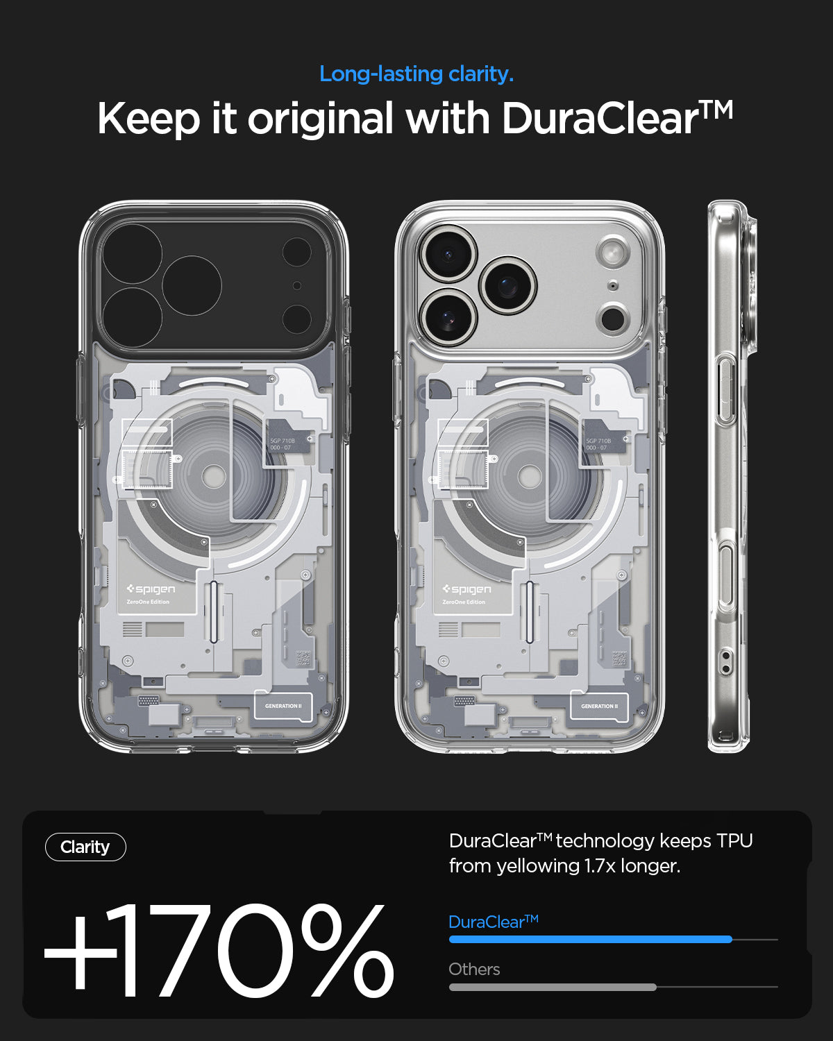 Spigen Ultra Hybrid Zero One (MagFit) Case for iPhone 17 Pro Max