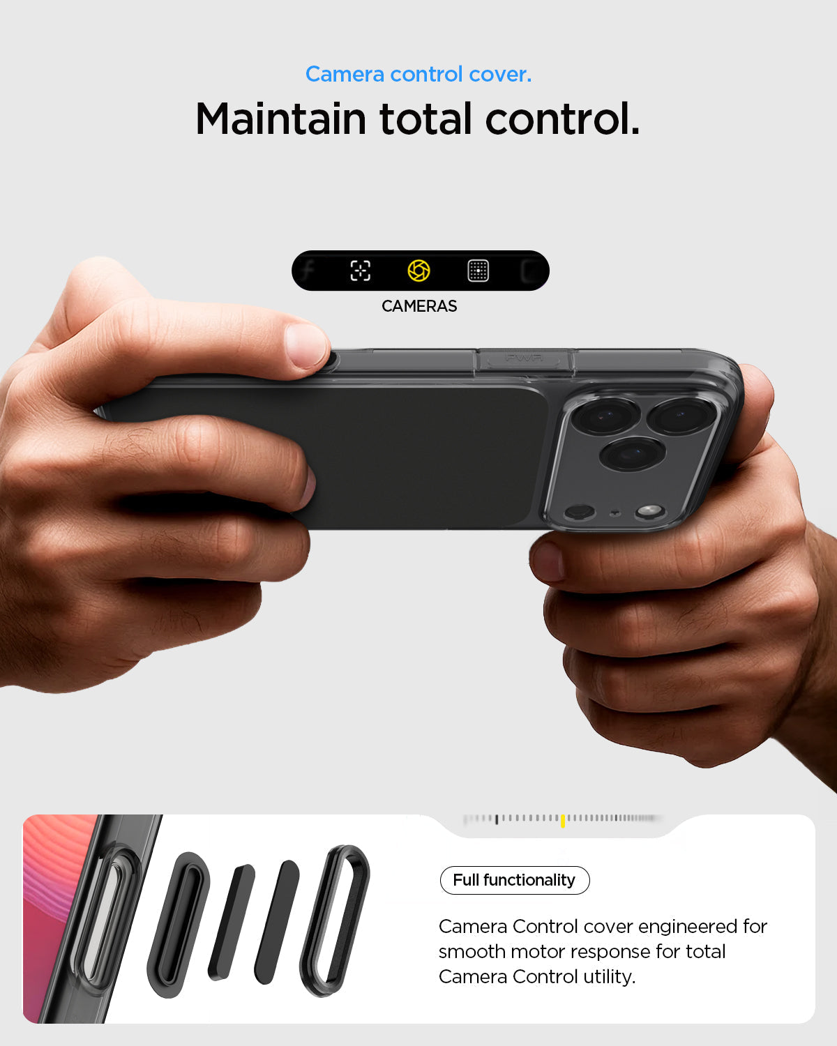 Spigen Ultra Hybrid T (MagFit) Case for iPhone 17 Pro & Pro Max - Matte Black