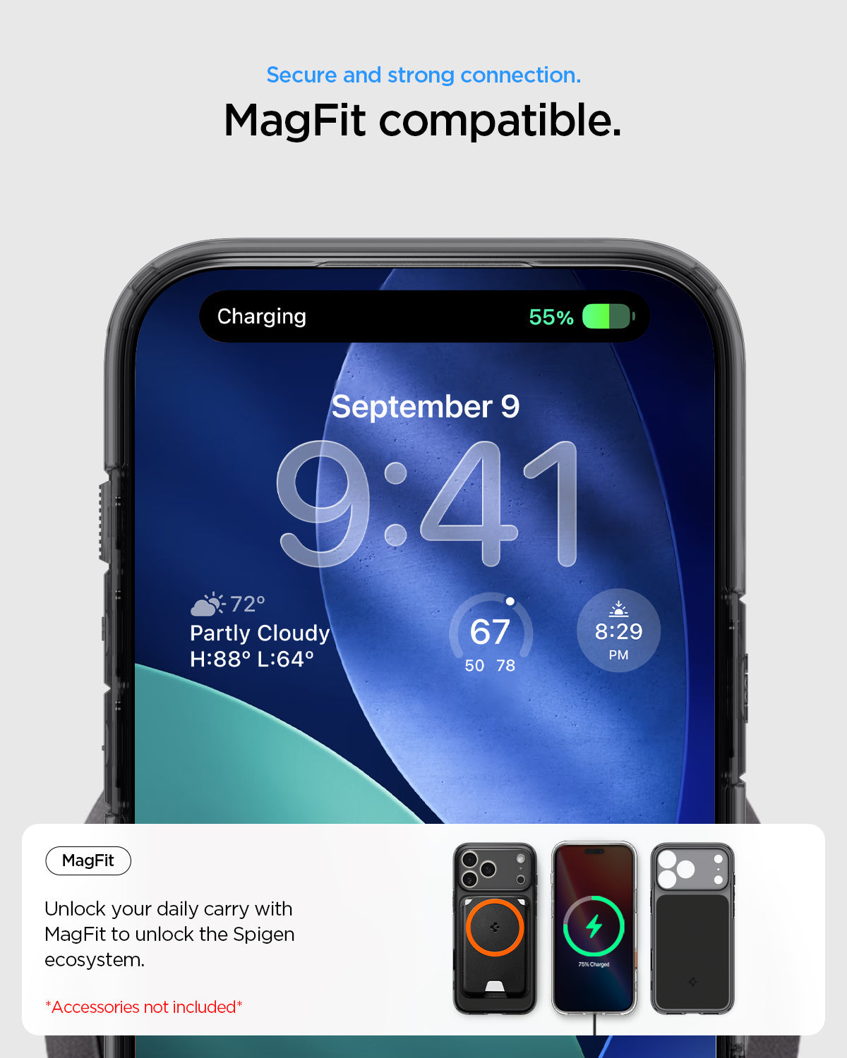 Spigen Ultra Hybrid T MagFit Case for iPhone 17 Pro Max / iPhone 17 Pro