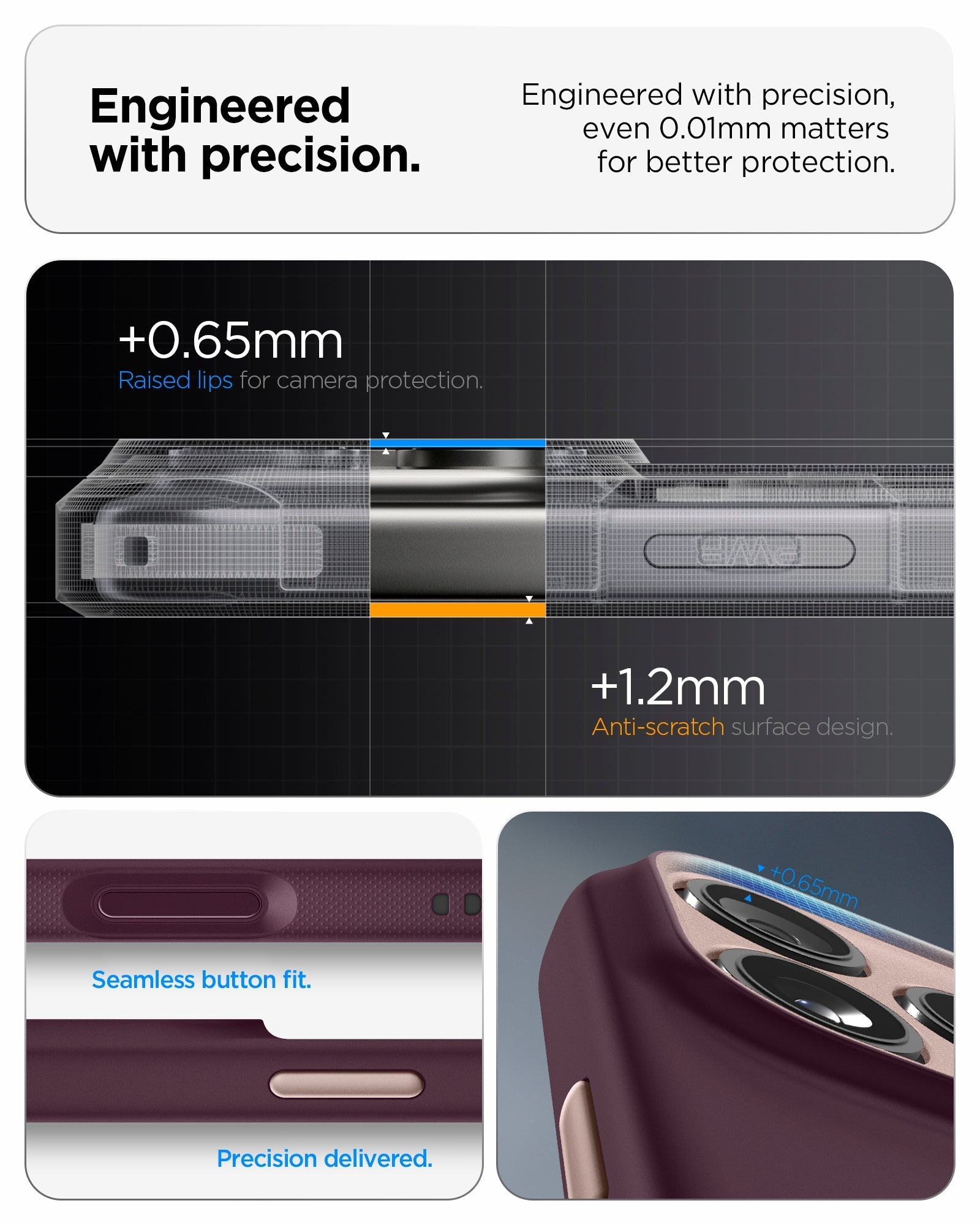 Spigen Nano Pop (Mag Fit) Case for iPhone 17 Pro Max - Burgundy Bean