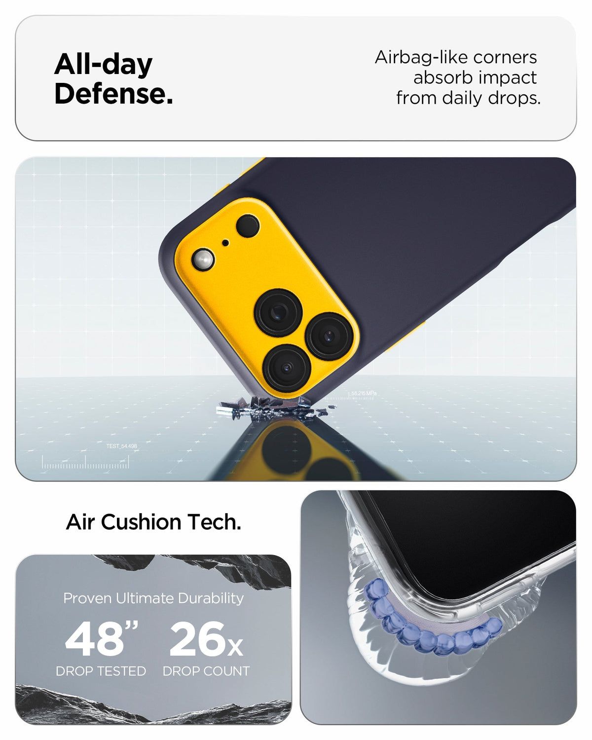 Spigen Nano Pop (Mag Fit) Case for iPhone 17 Pro Max - Blueberry Navy