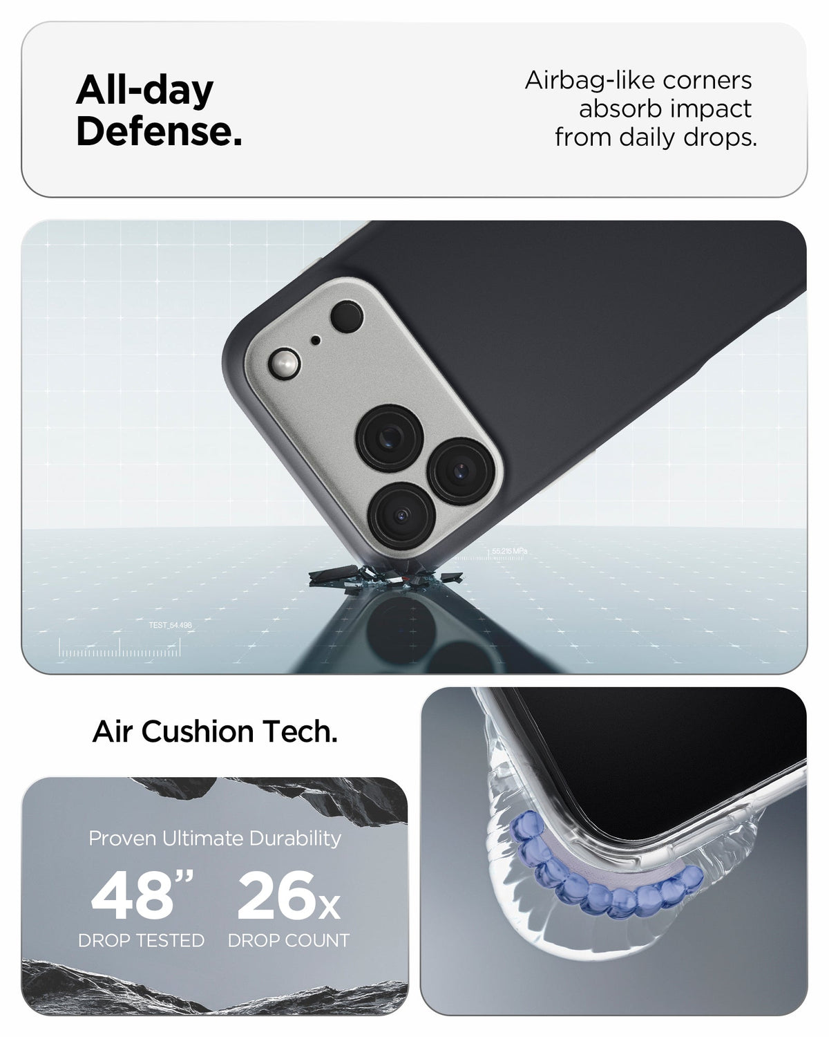 Spigen Nano Pop (Mag Fit) Case for iPhone 17 Pro Max - Black Sesame