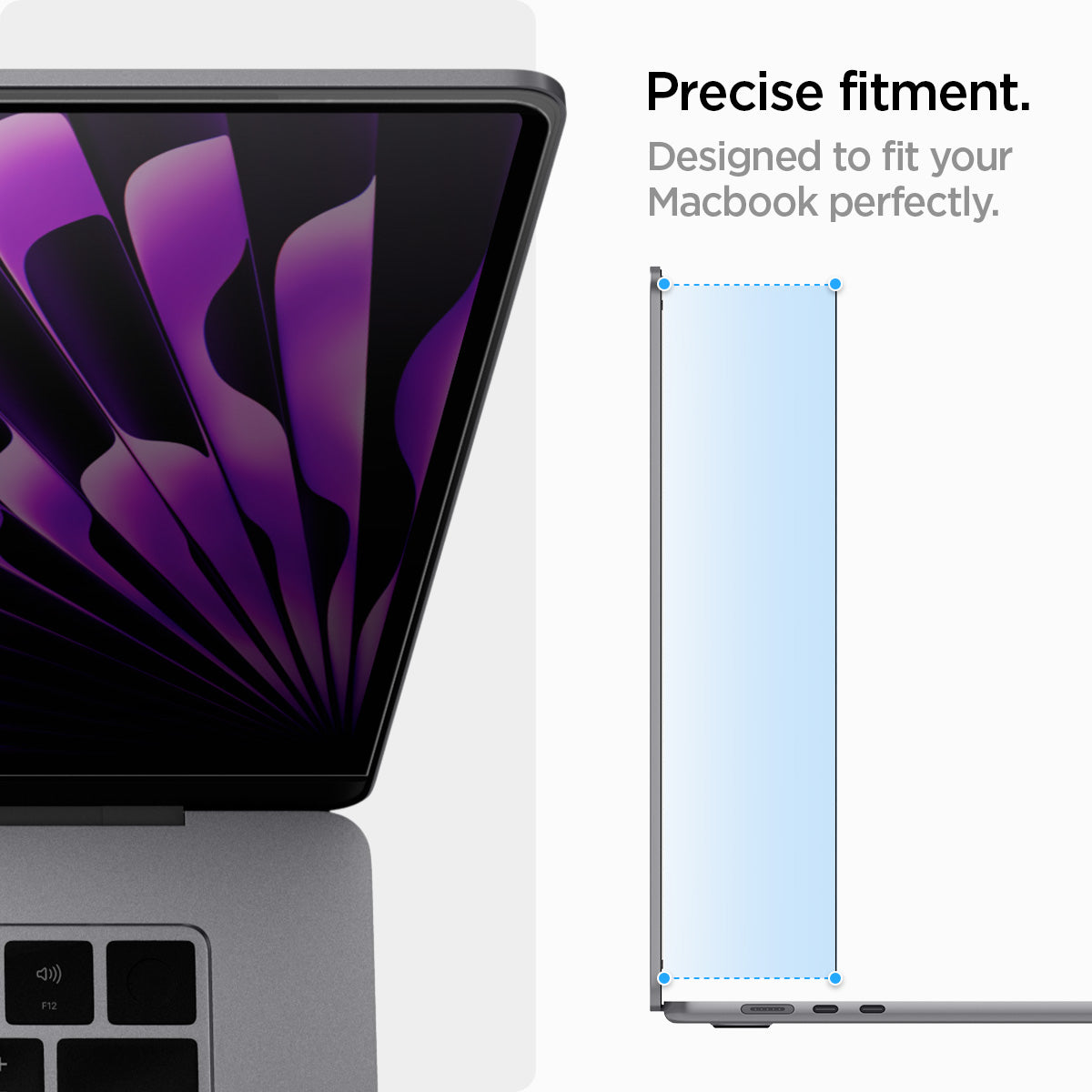 Spigen Safe View for MacBook Air (M5 / M4 / M3 / M2) - MacBook Air 15-inch #device_macbook-air-15-inch
