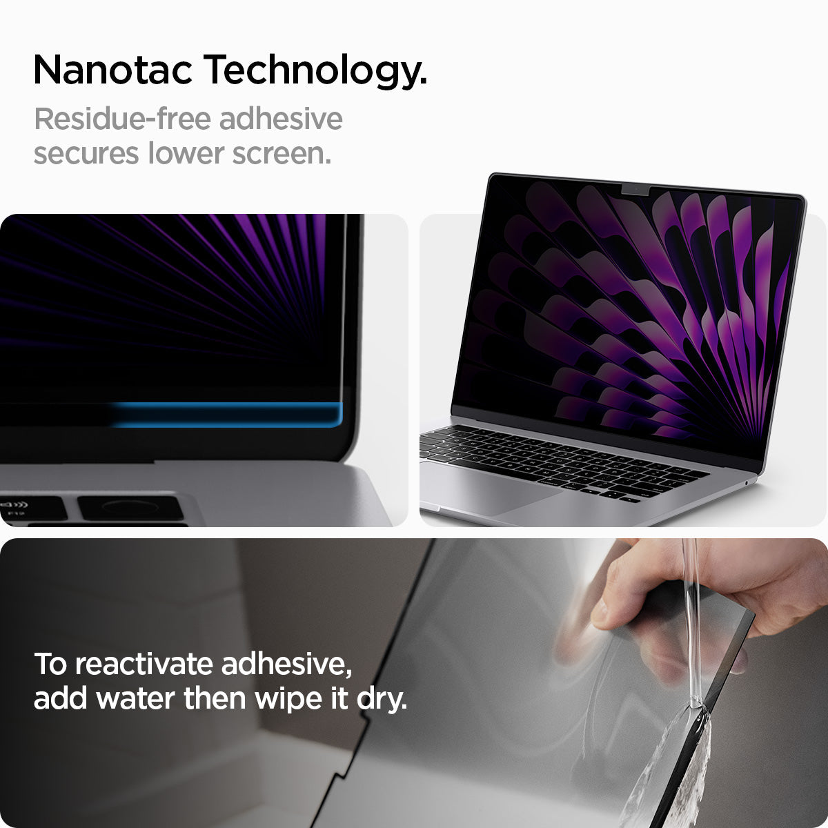 Spigen Safe View for MacBook Air (M5 / M4 / M3 / M2)