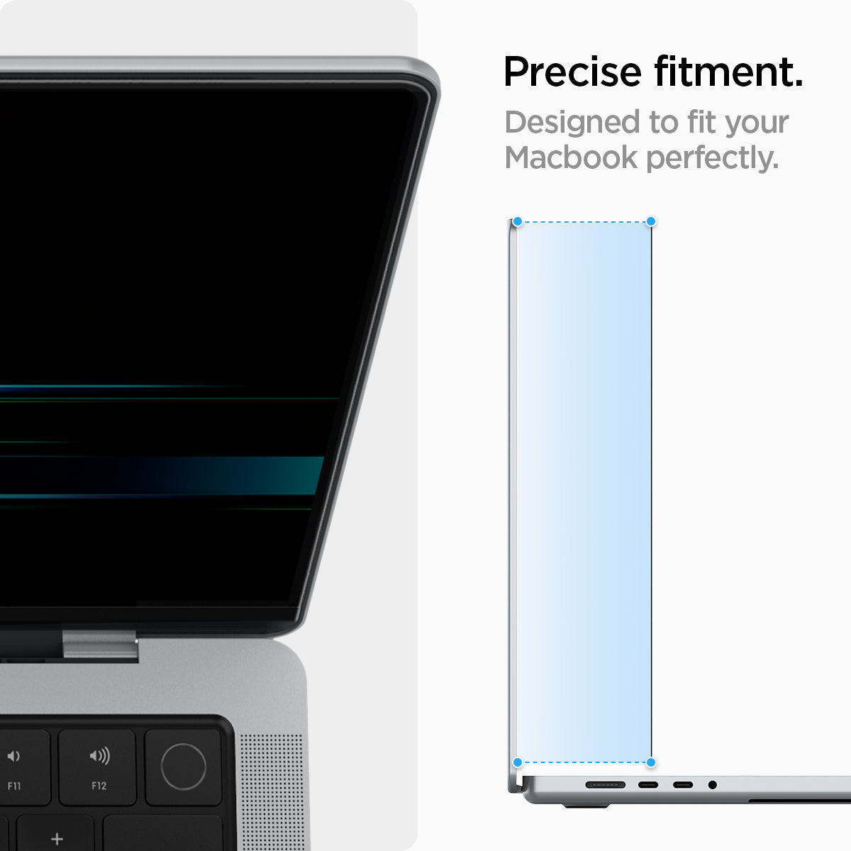 Spigen Safe View Privacy Screen Protector for MacBook Pro (M5 / M4 / M3 / M2 / M1) - MacBook Pro 14-inch #device_macbook-pro-14-inch