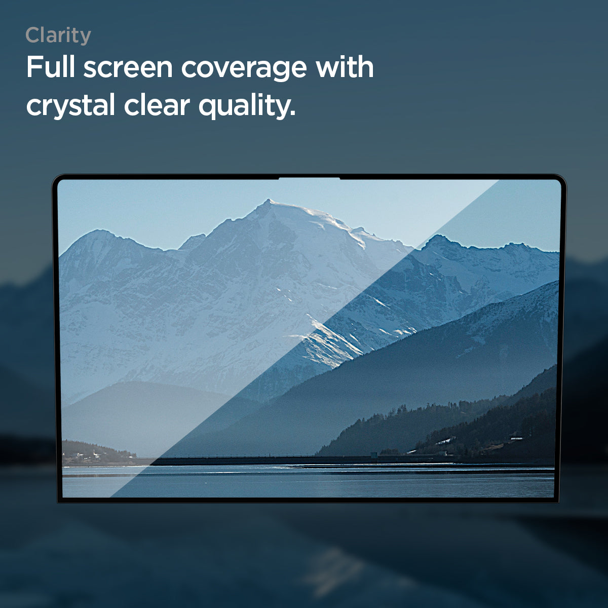 Spigen GLAS.tR SLIM Screen Protector for MacBook Air (M5 / M4 / M3 / M2) - MacBook Air 13-inch #device_macbook-air-13-inch