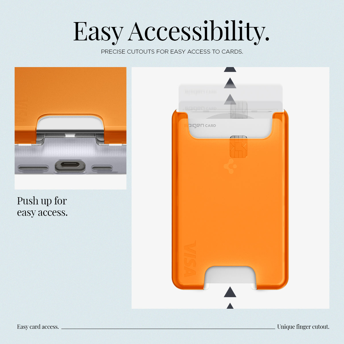 حافظة بطاقات Spigen MagSafe Card Holder Classic C1 (MagFit)