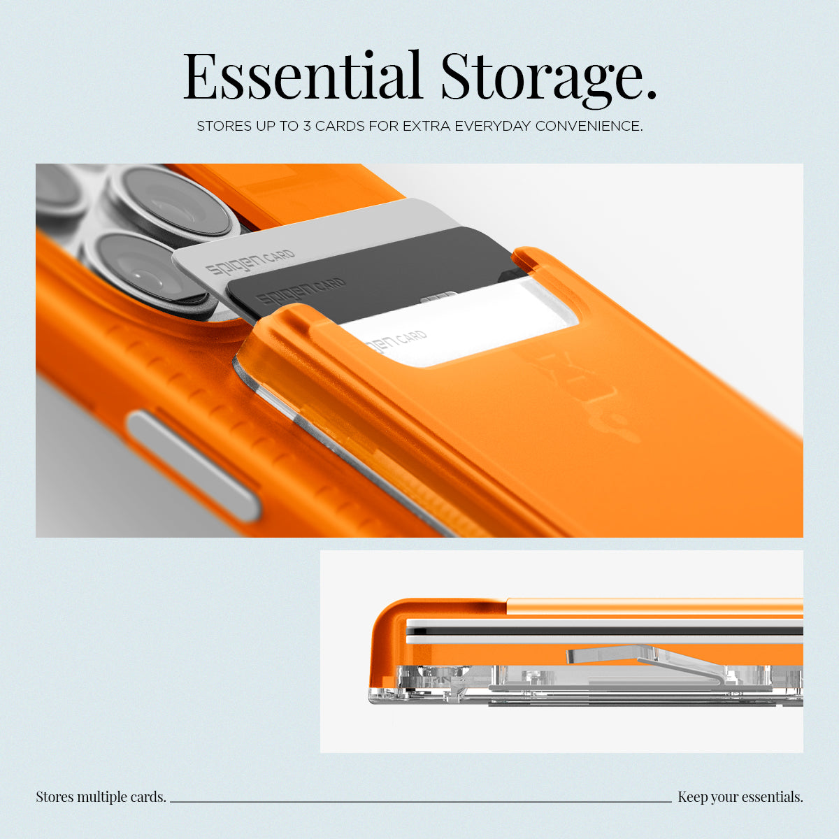 حافظة بطاقات Spigen MagSafe Card Holder Classic C1 (MagFit)