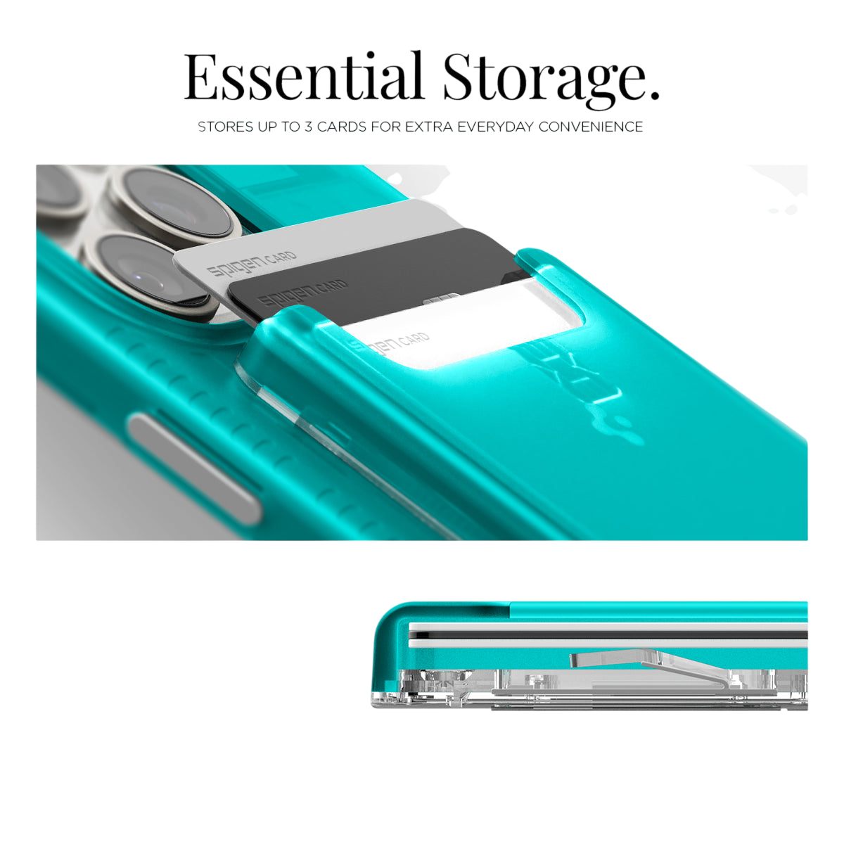 حافظة بطاقات Spigen MagSafe Card Holder Classic C1 (MagFit)