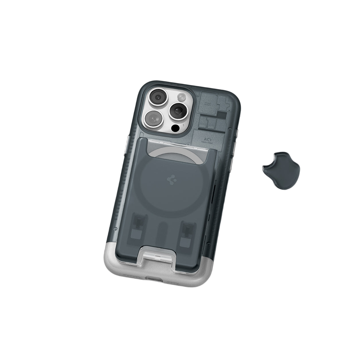 حافظة بطاقات Spigen MagSafe Card Holder Classic C1 (MagFit)