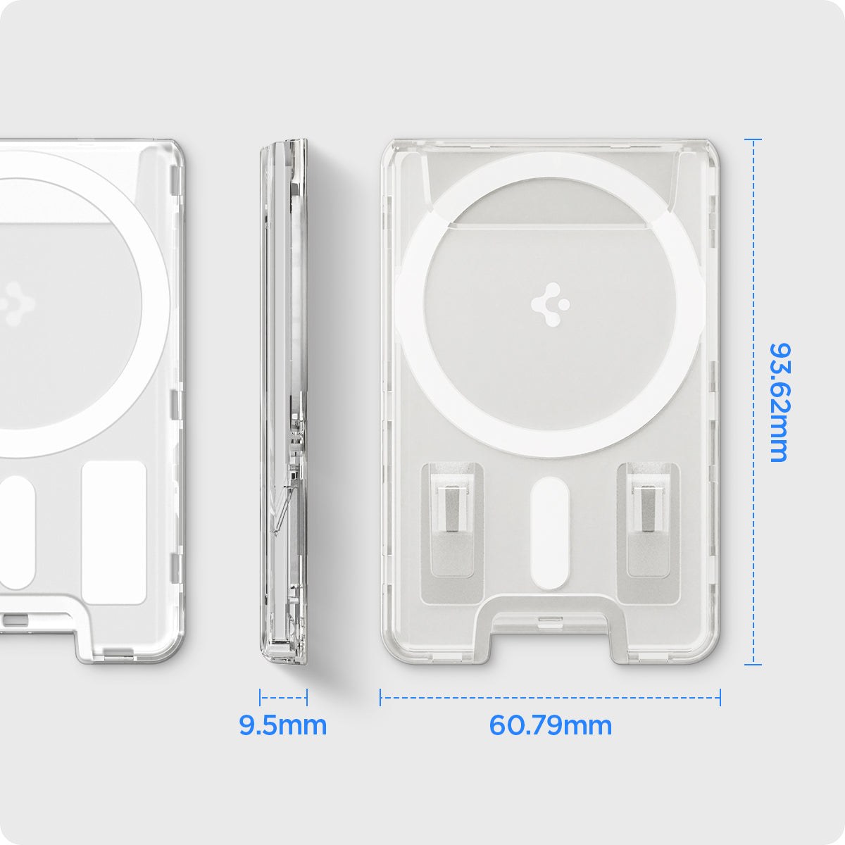 Spigen Ultra Hybrid MagFit Wallet (MagFit) Clear