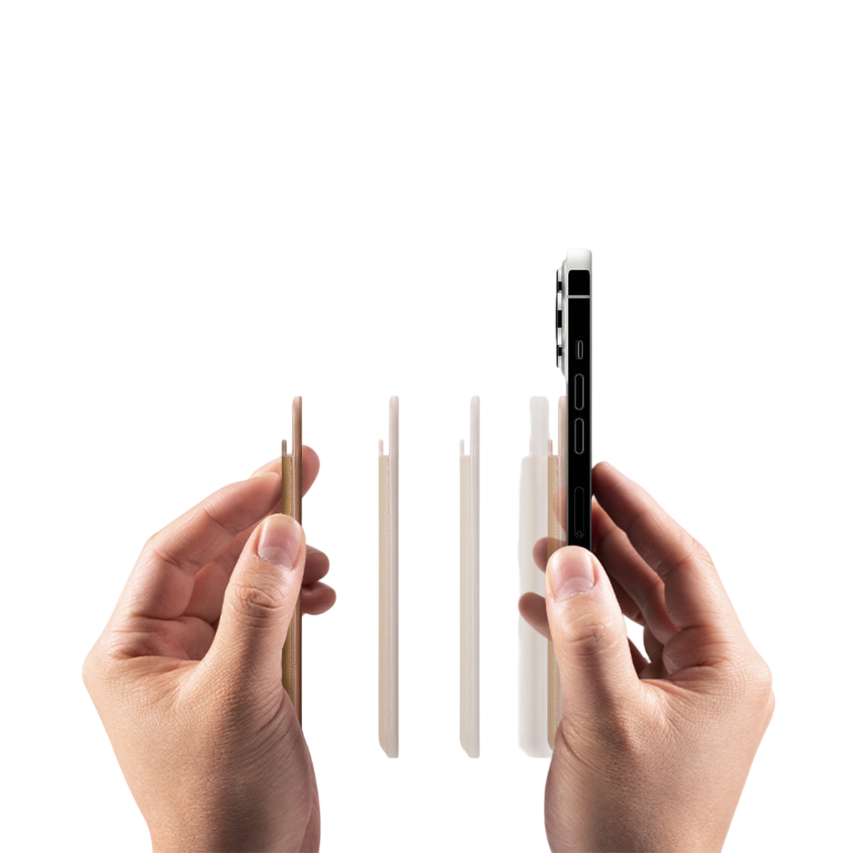 Spigen حامل بطاقات MagSafe طراز Valentinus (MagFit)
