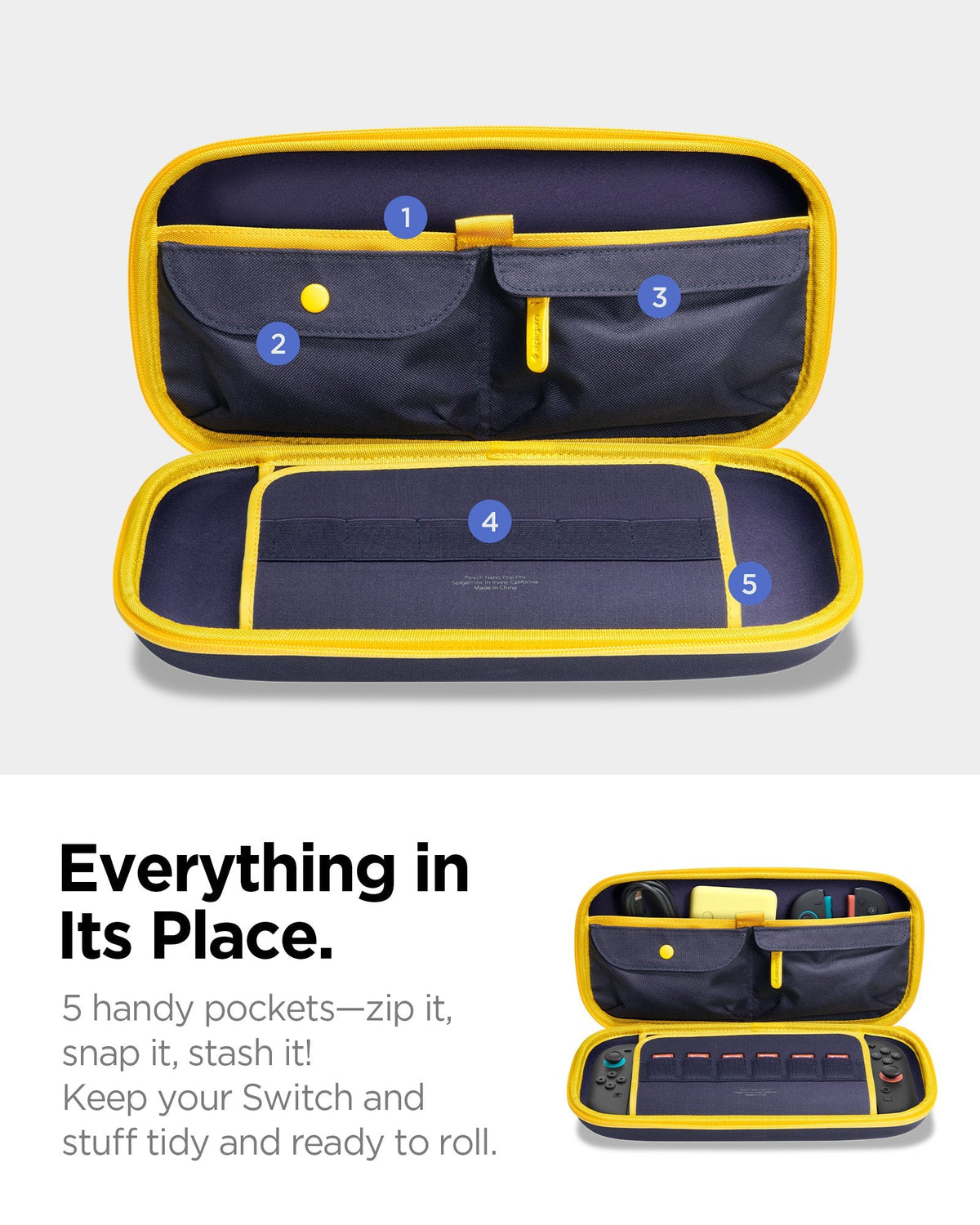 حقيبة Spigen Nano Pop Pro Pouch for Nintendo Switch 2