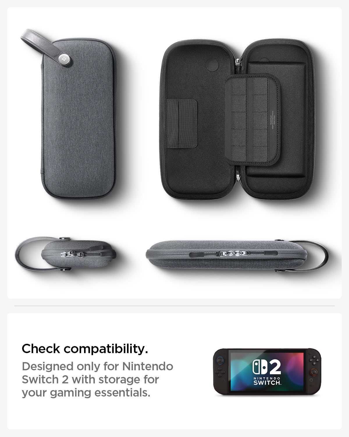 Spigen Klasden Pouch Carrying Case for Nintendo Switch 2