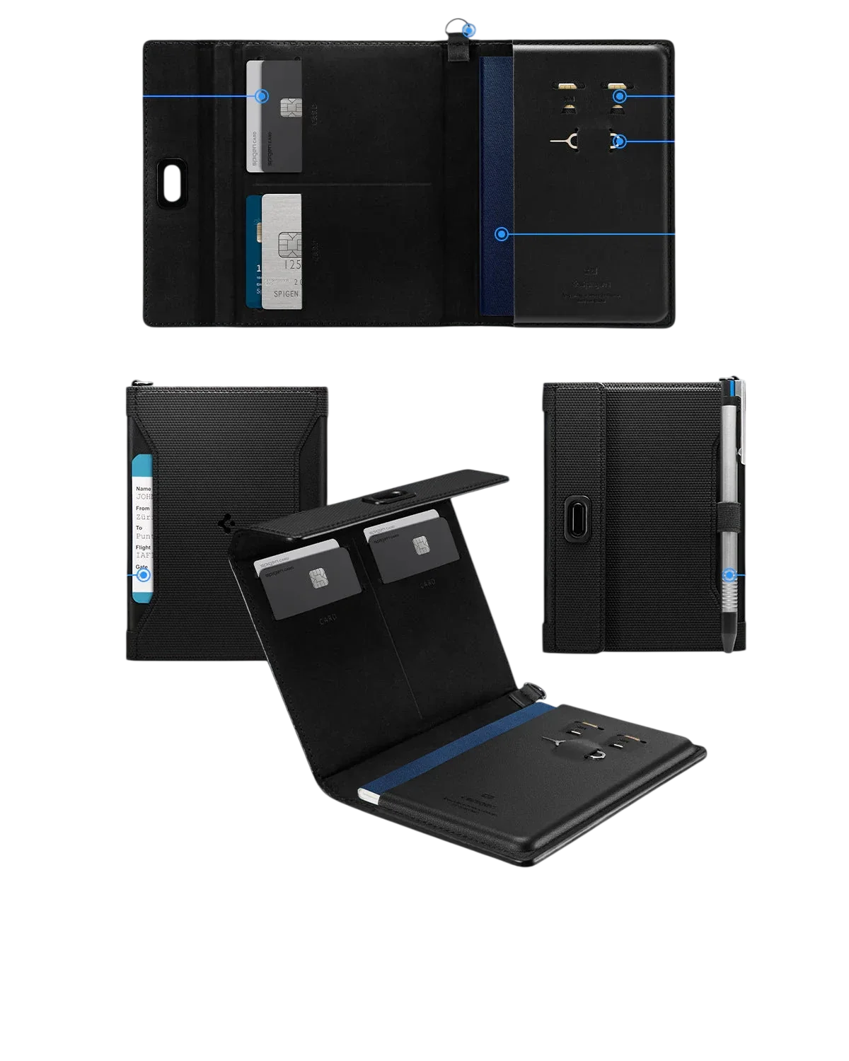 Spigen Passport Card Holder