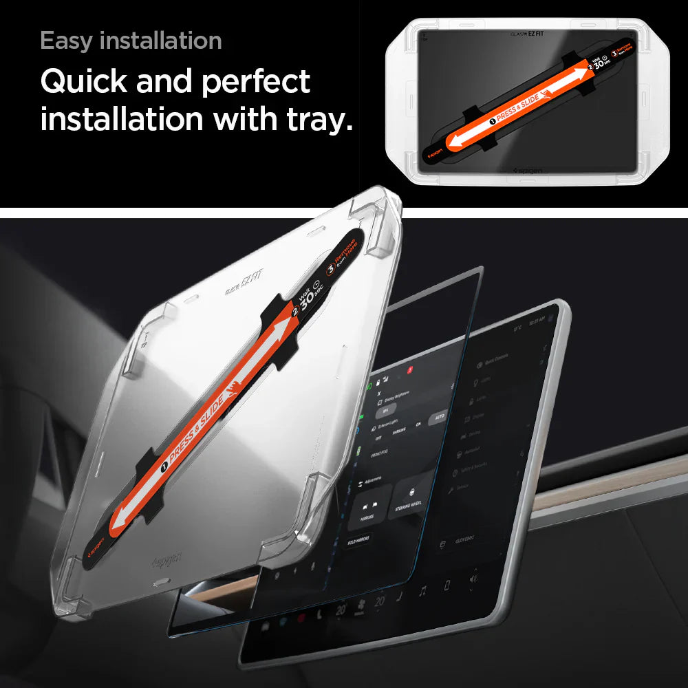 واقي شاشة Spigen Tempered Glass Spigen Tesla tR Slim Anti Glare Screen