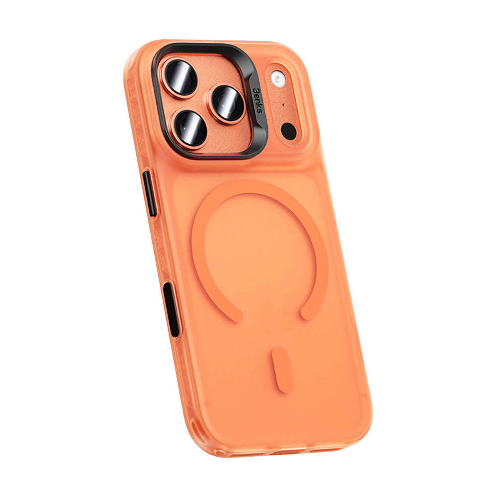 Benks Lucid Armor Case for iPhone 17 Pro & Pro Max - Orange #color_orange