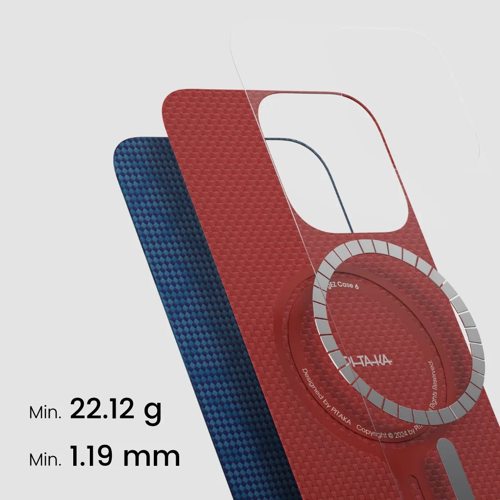 جراب PITAKA Monogram Tactile Woven Case for iPhone 16 Pro Max