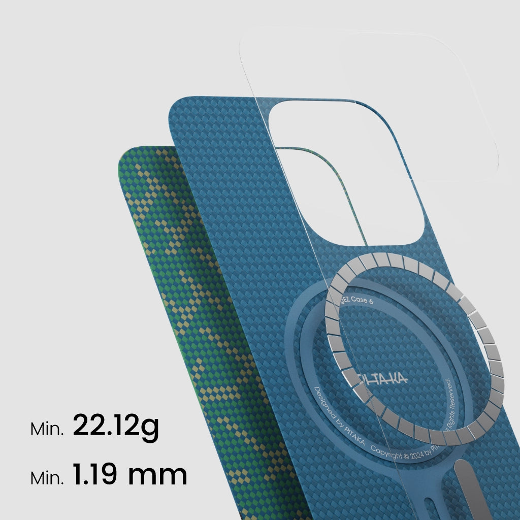 جراب PITAKA Monogram Tactile Woven Case for iPhone 16 Pro Max