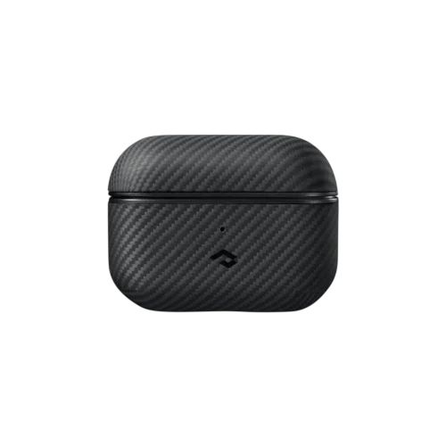 جراب سماعات Pitaka MagEZ Case For AirPods Pro 2 - Black/Grey Twill