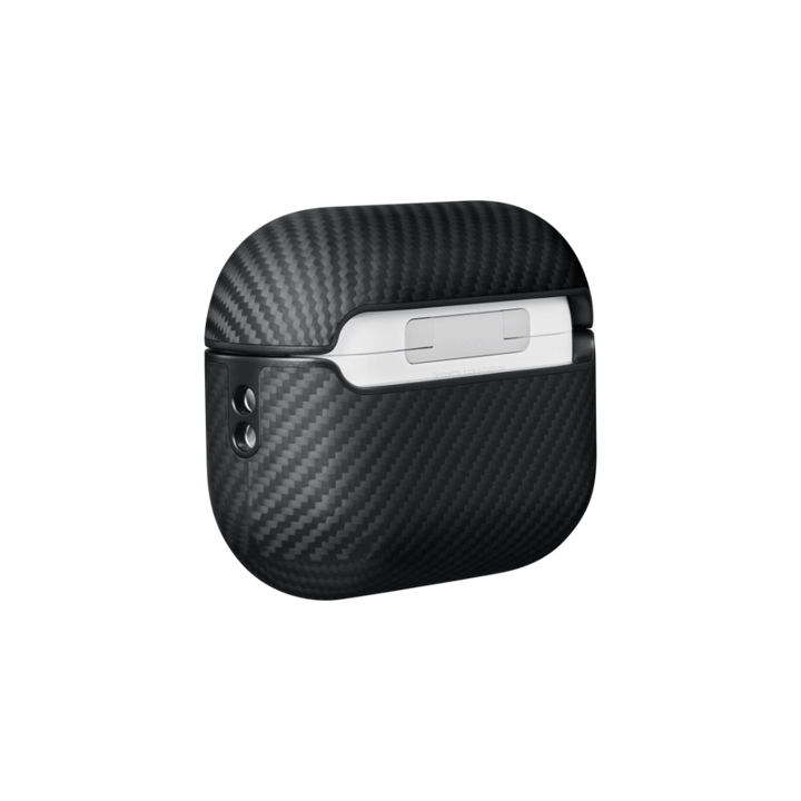 جراب سماعات Pitaka MagEZ Case For AirPods Pro 2 - Black/Grey Twill