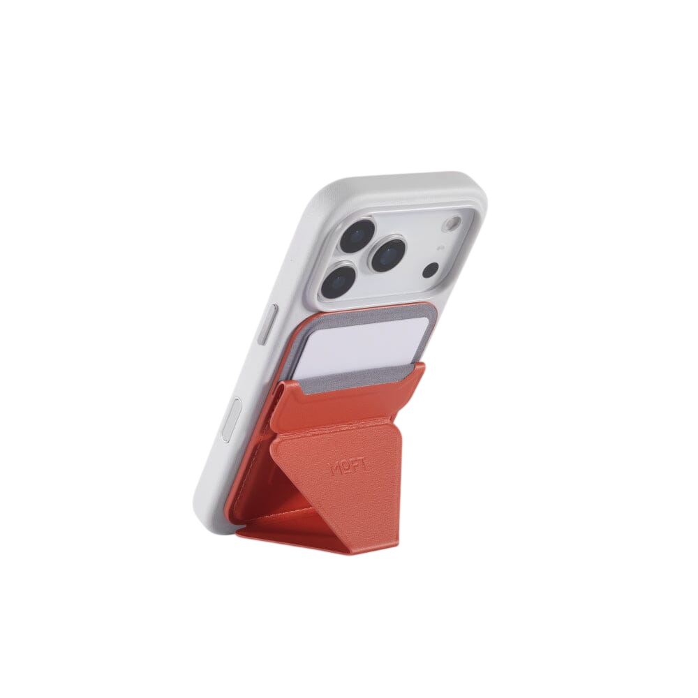 Moft Snap-on Phone Stand & Wallet MOVAS™ - MagSafe Compatible - Clay