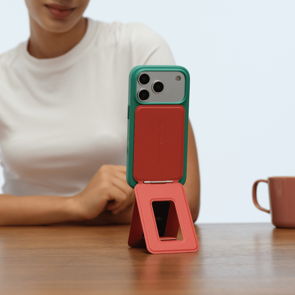 Moft Snap Phone Tripod Stand MOVAS™ - MagSafe Compatible - Clay