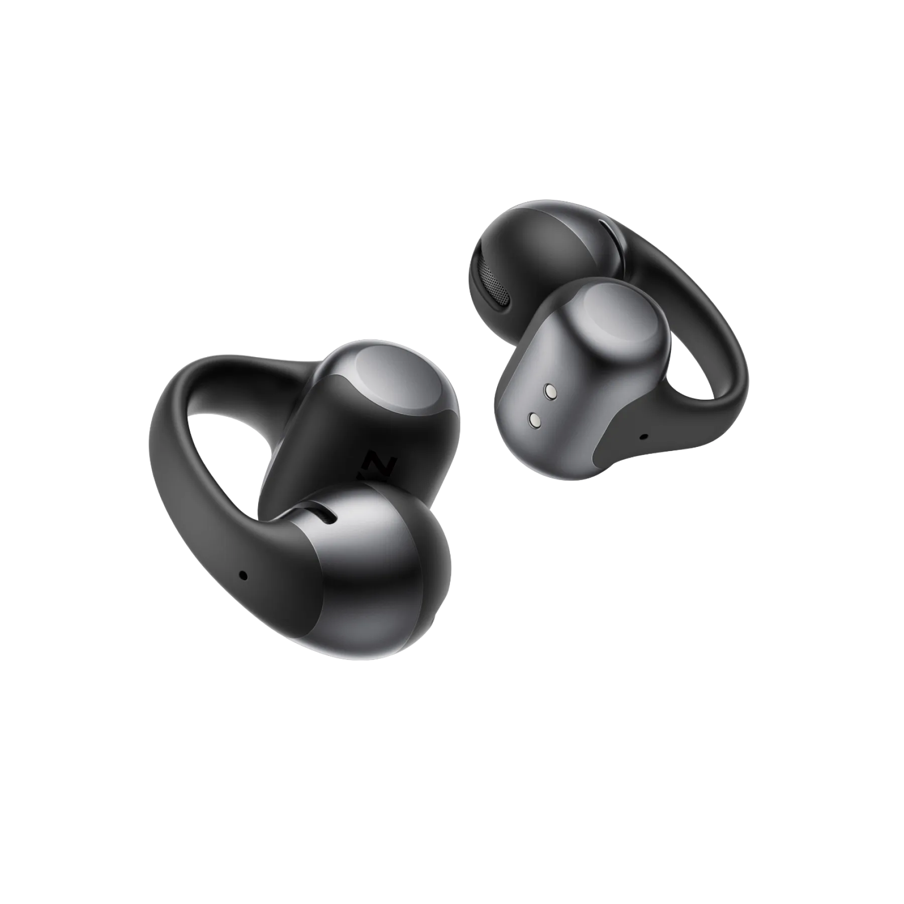 Shokz OpenDots One Clip-On Open-Ear Earbuds - Black