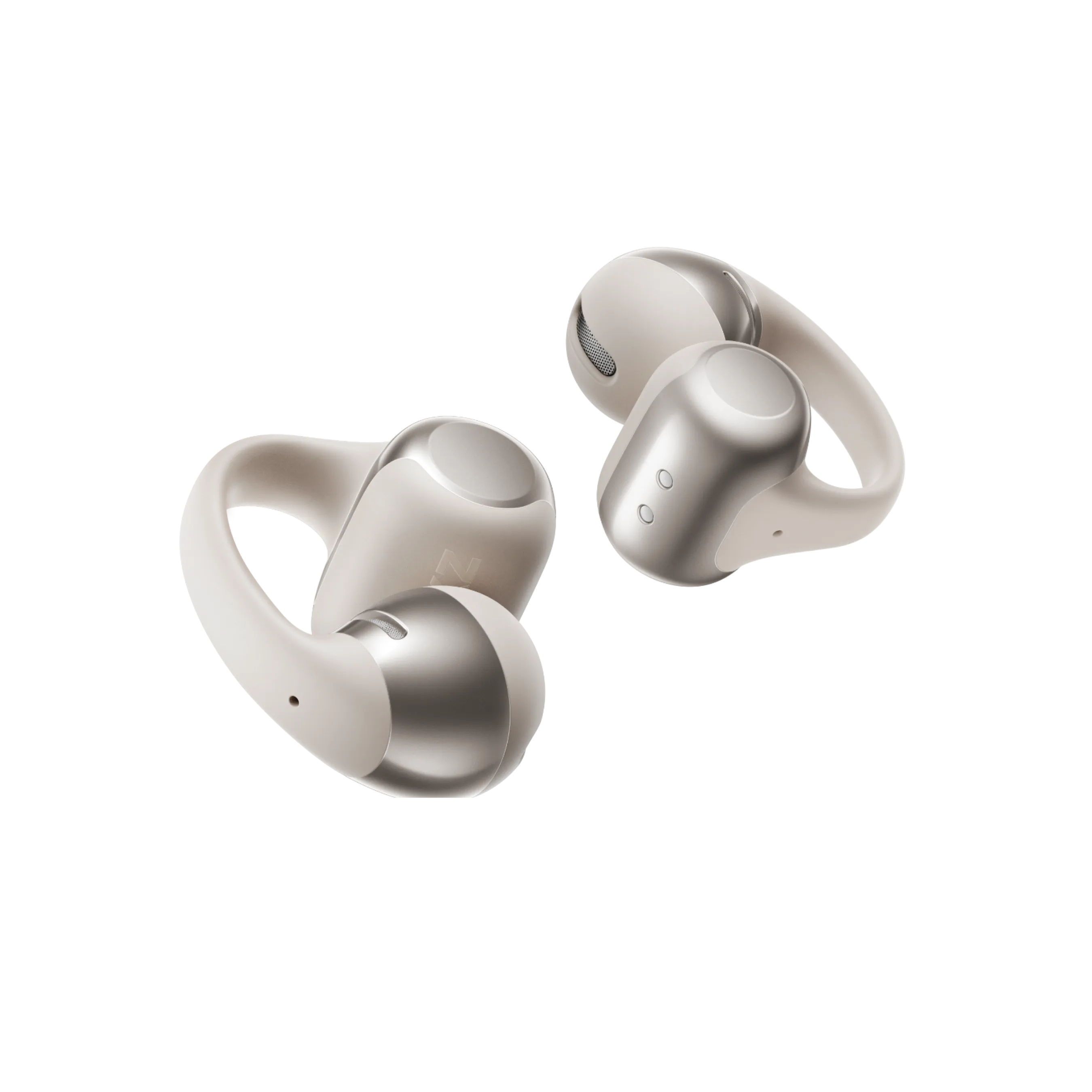 Shokz OpenDots One Clip-On Open-Ear Earbuds - Gray