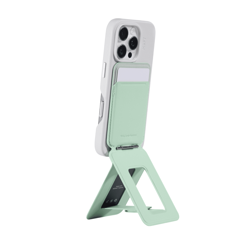 Moft Snap Phone Tripod Wallet MOVAS™ - MagSafe Compatible - Peppermint