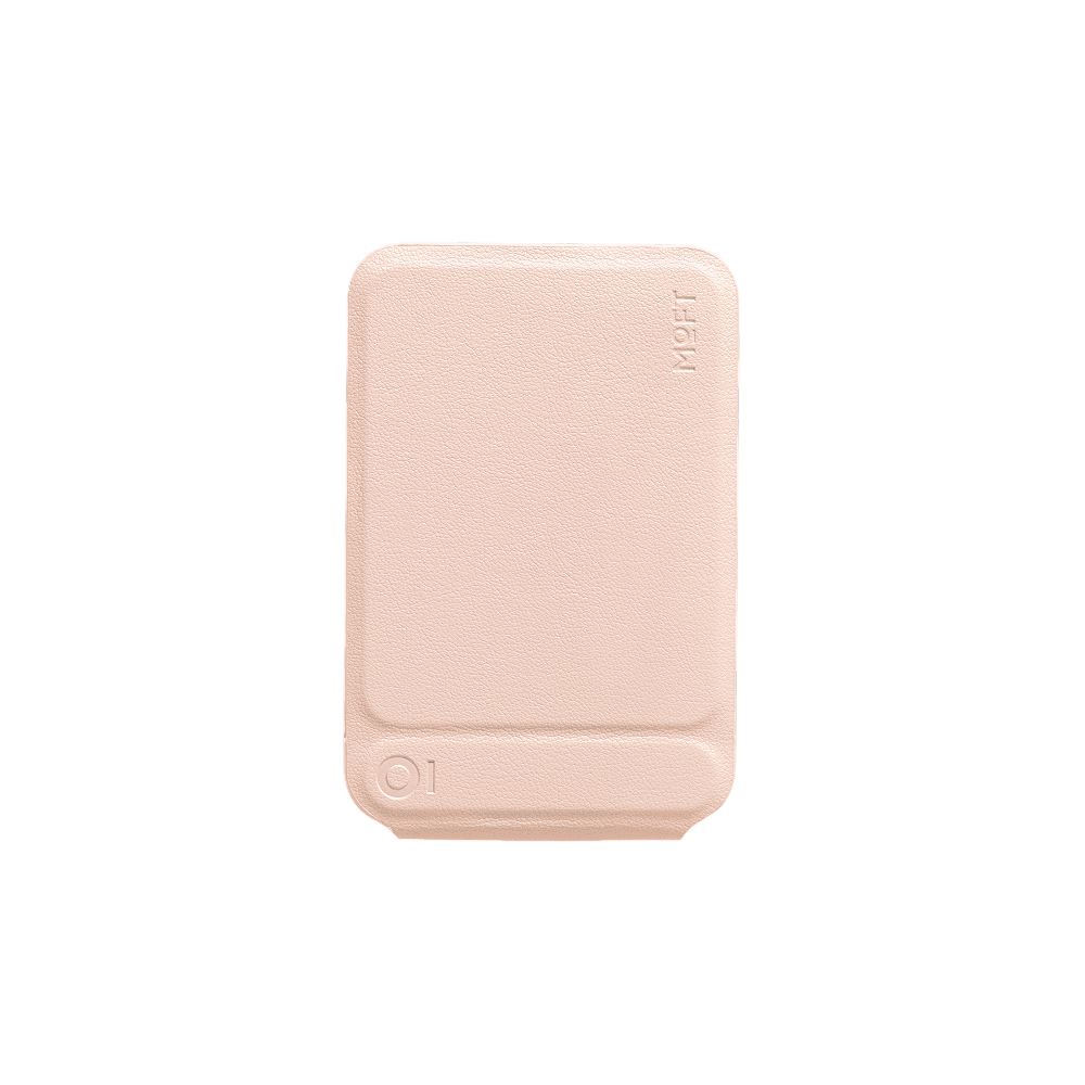 Moft Snap Phone Tripod Wallet MOVAS™ - MagSafe Compatible - Peach pink