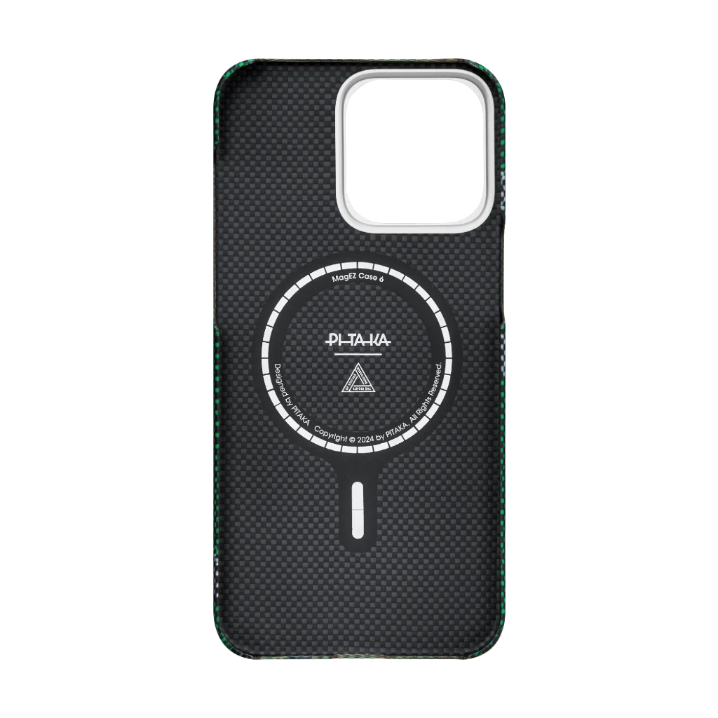 حافظة Pitaka Re-TROS Tactile Woven لهاتف iPhone 16 Pro