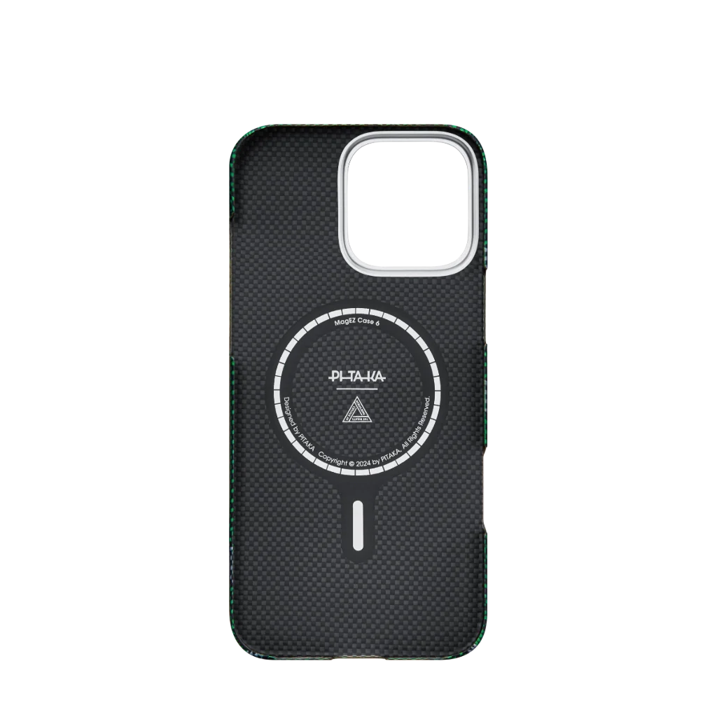 حافظة Pitaka Re-TROS Tactile Woven لهاتف iPhone 16 Pro