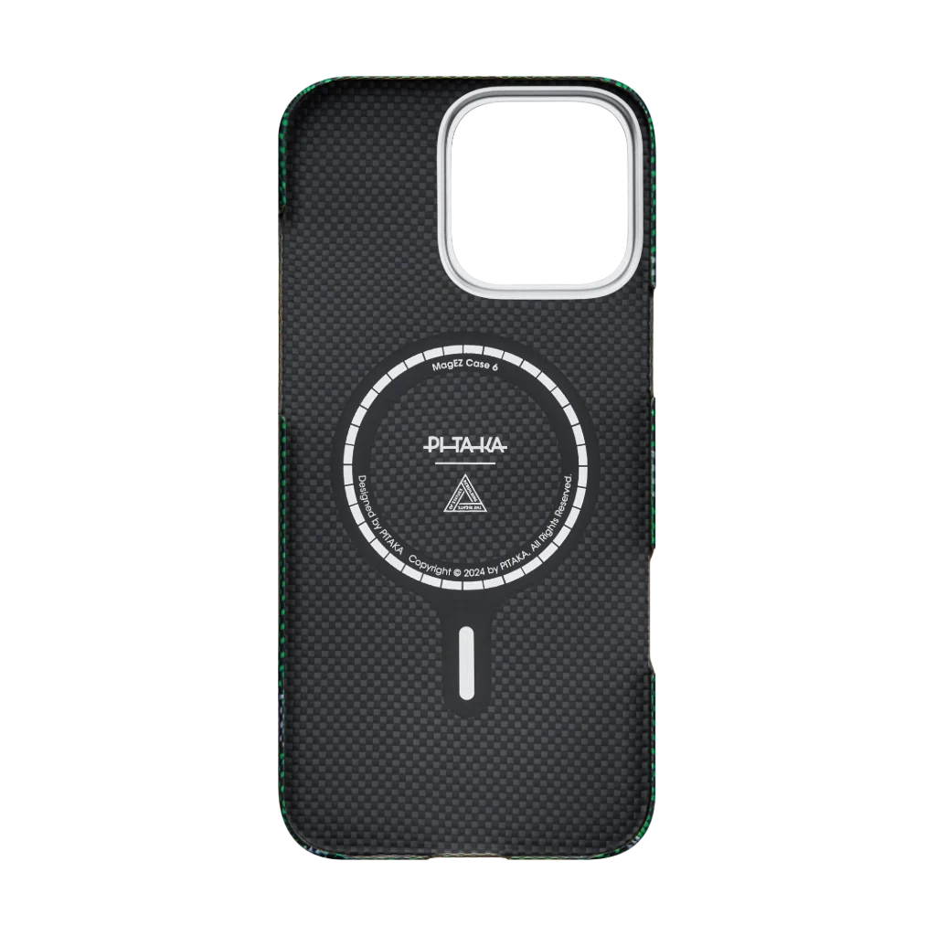 حافظة Pitaka Re-TROS Tactile Woven لهاتف iPhone 16 Pro