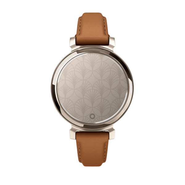 Garmin Lily 2 - Cream Gold / Tan Leather