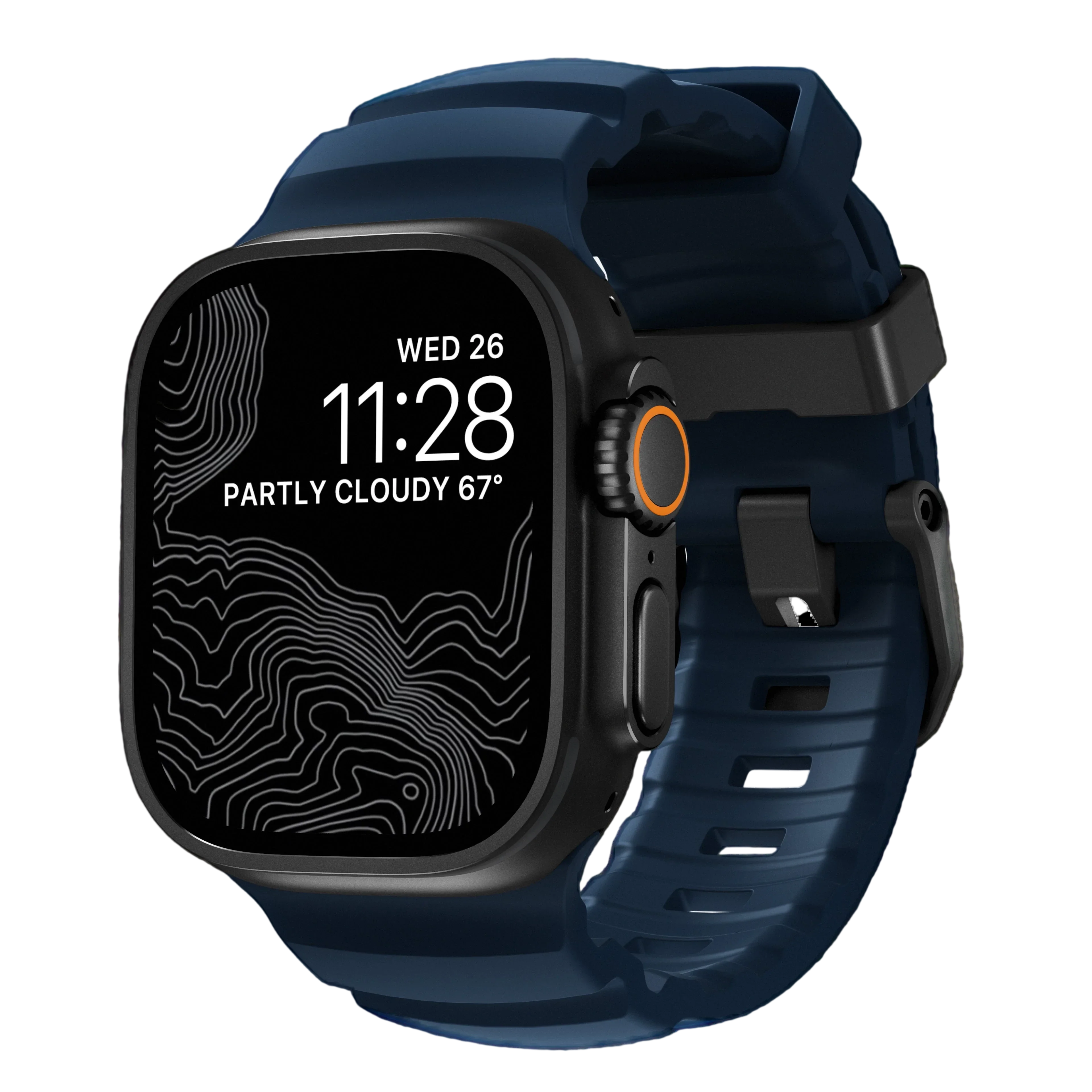 Nomad Rocky Point Band for Apple Watch 49mm / 46mm / 45mm - Atlantic Blue
