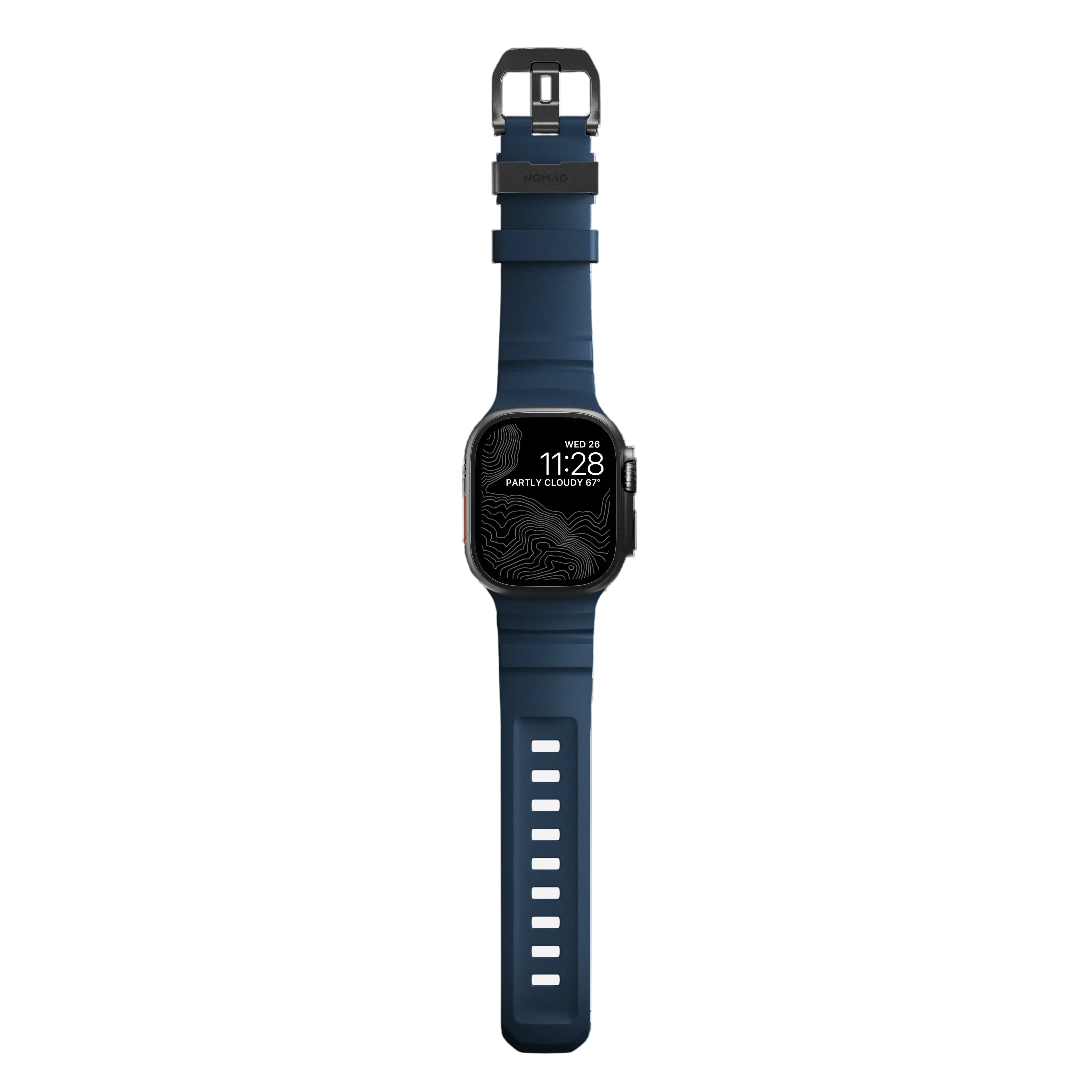 Nomad Rocky Point Band for Apple Watch 49mm / 46mm / 45mm - Atlantic Blue
