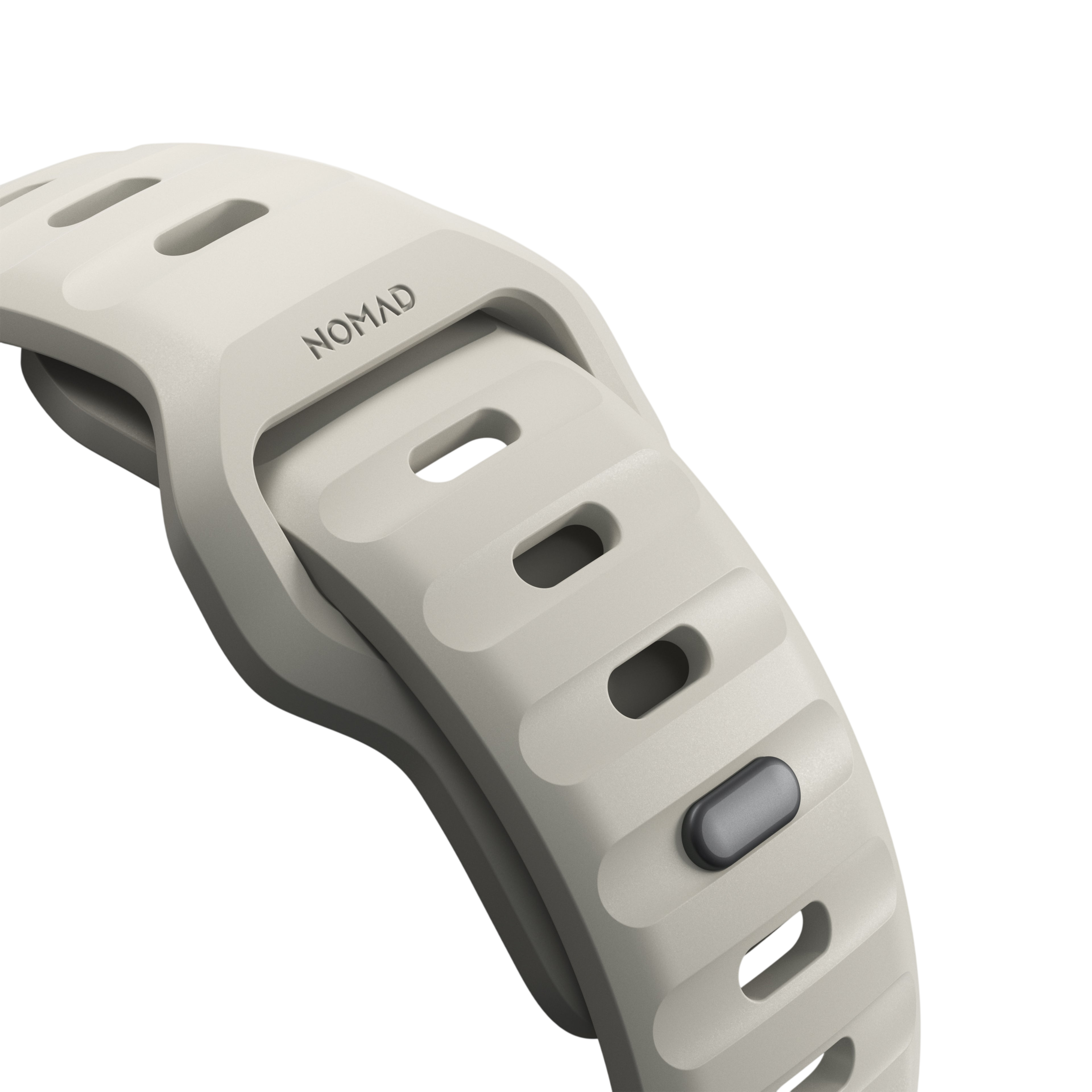 Nomad Waterproof Sport Band for Apple Watch 49mm / 46mm / 45mm - Stone