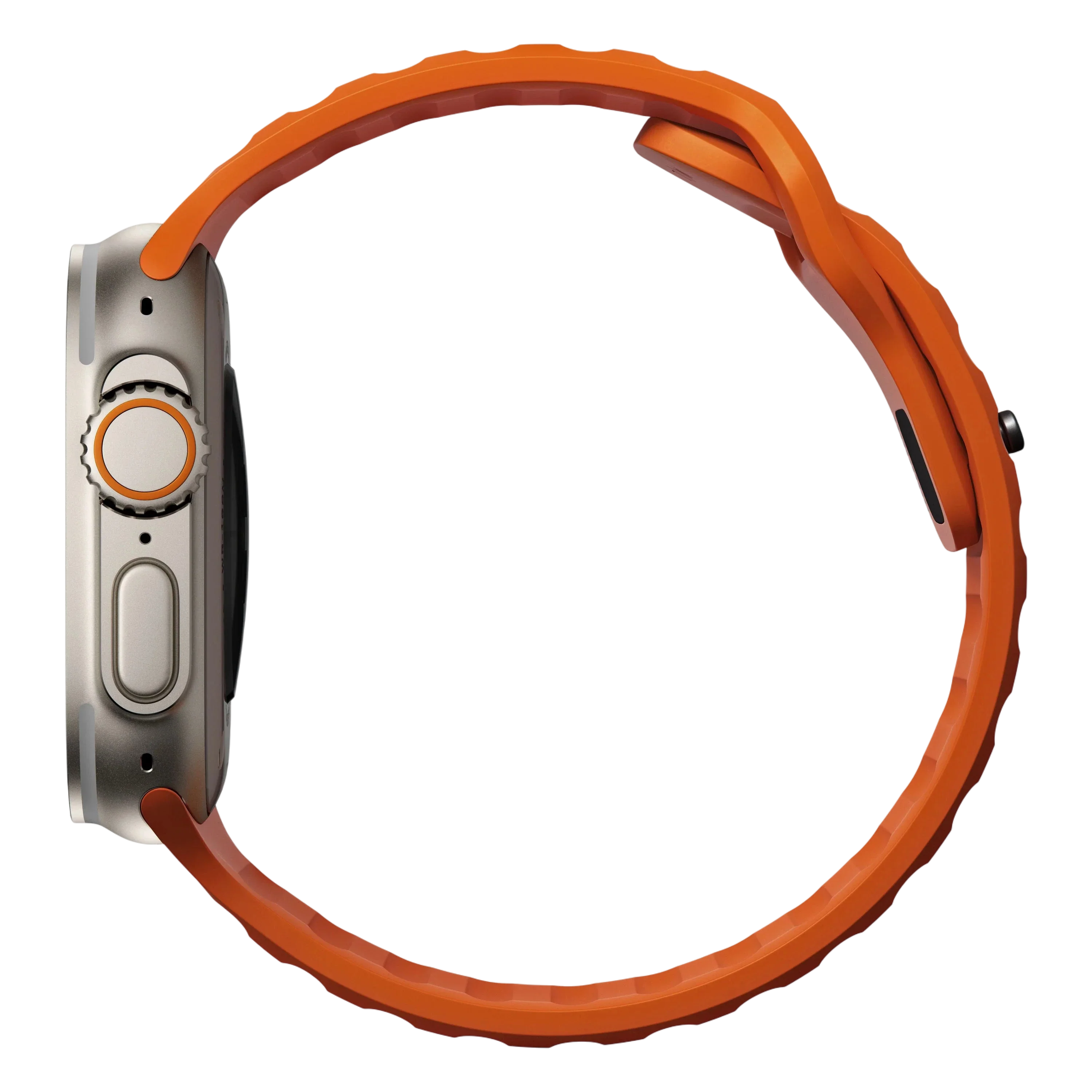 Nomad Waterproof Sport Band for Apple Watch 49mm / 46mm / 45mm - Ultra Orange