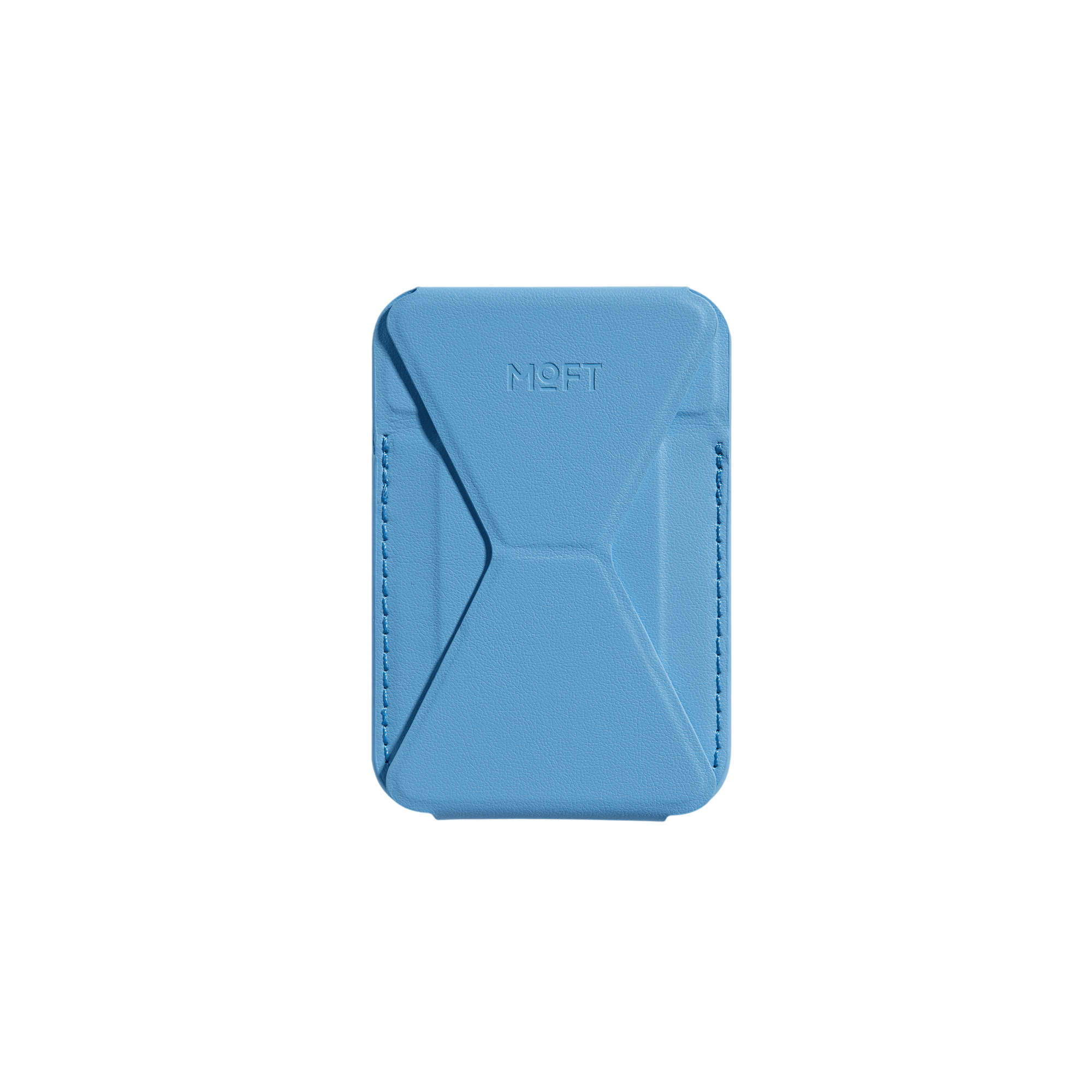 Moft Snap-on Phone Stand & Wallet MOVAS™ - MagSafe Compatible - Field Blue