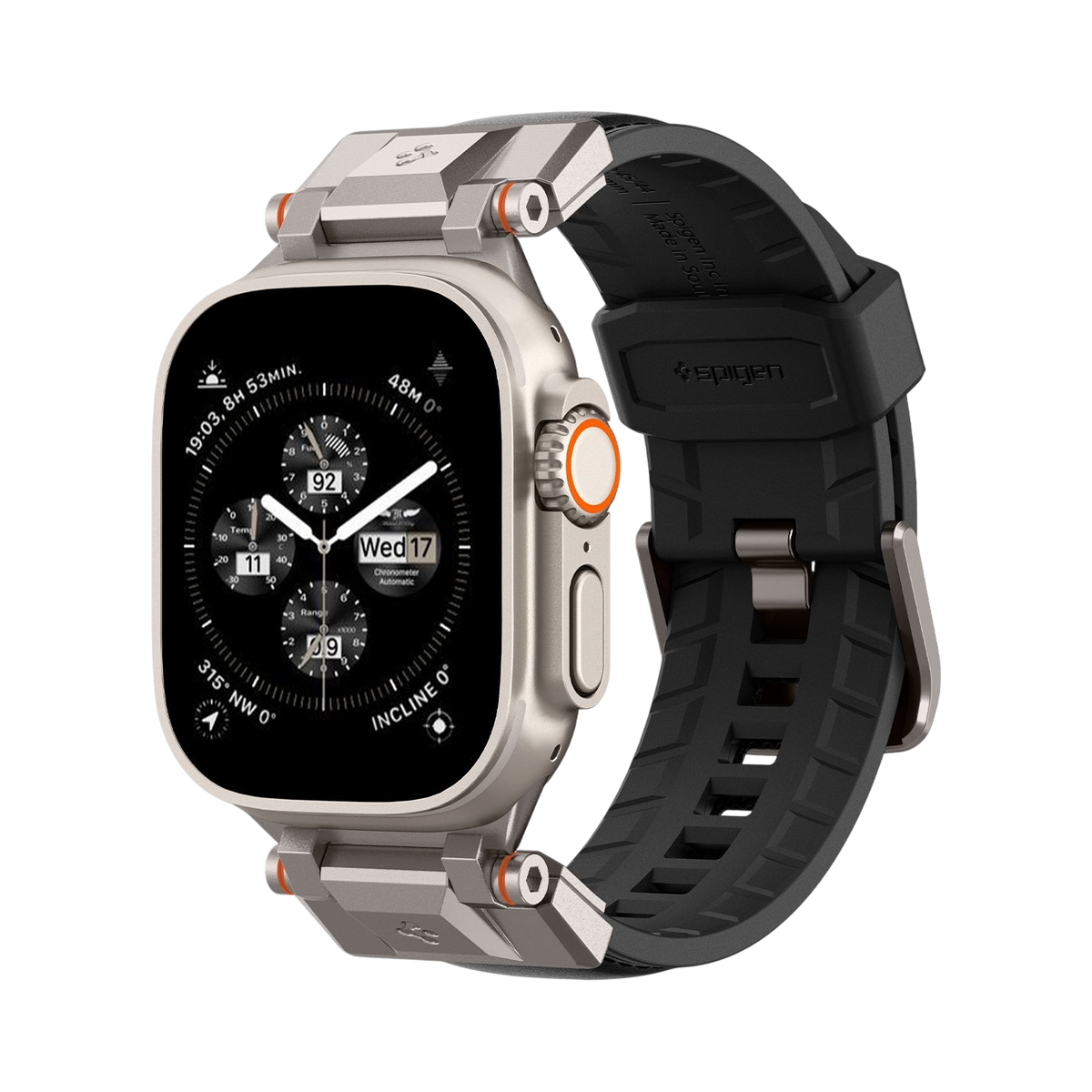 جراب ساعة Spigen DuraPro Armor PU Band for Apple Watch Ultra 3 / 2 / 1