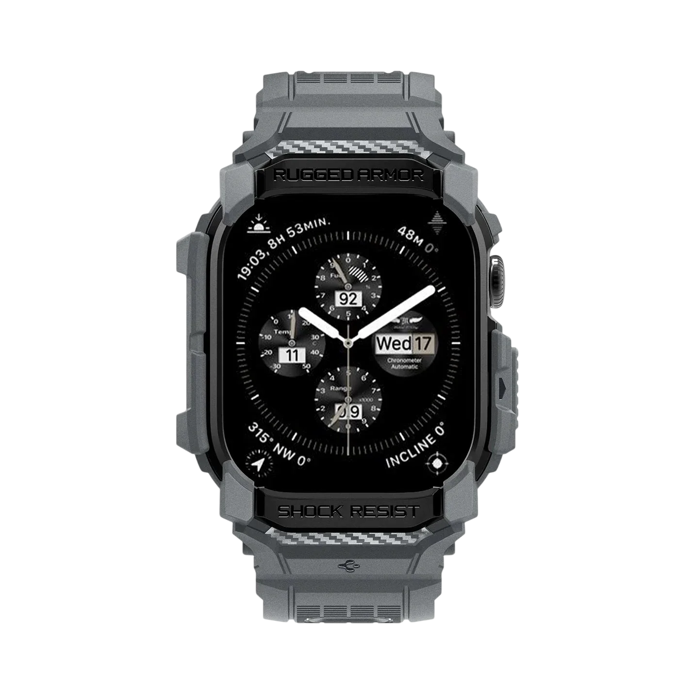 Spigen Rugged Armor Pro for Apple Watch Series 11 / Series 10 - 46mm